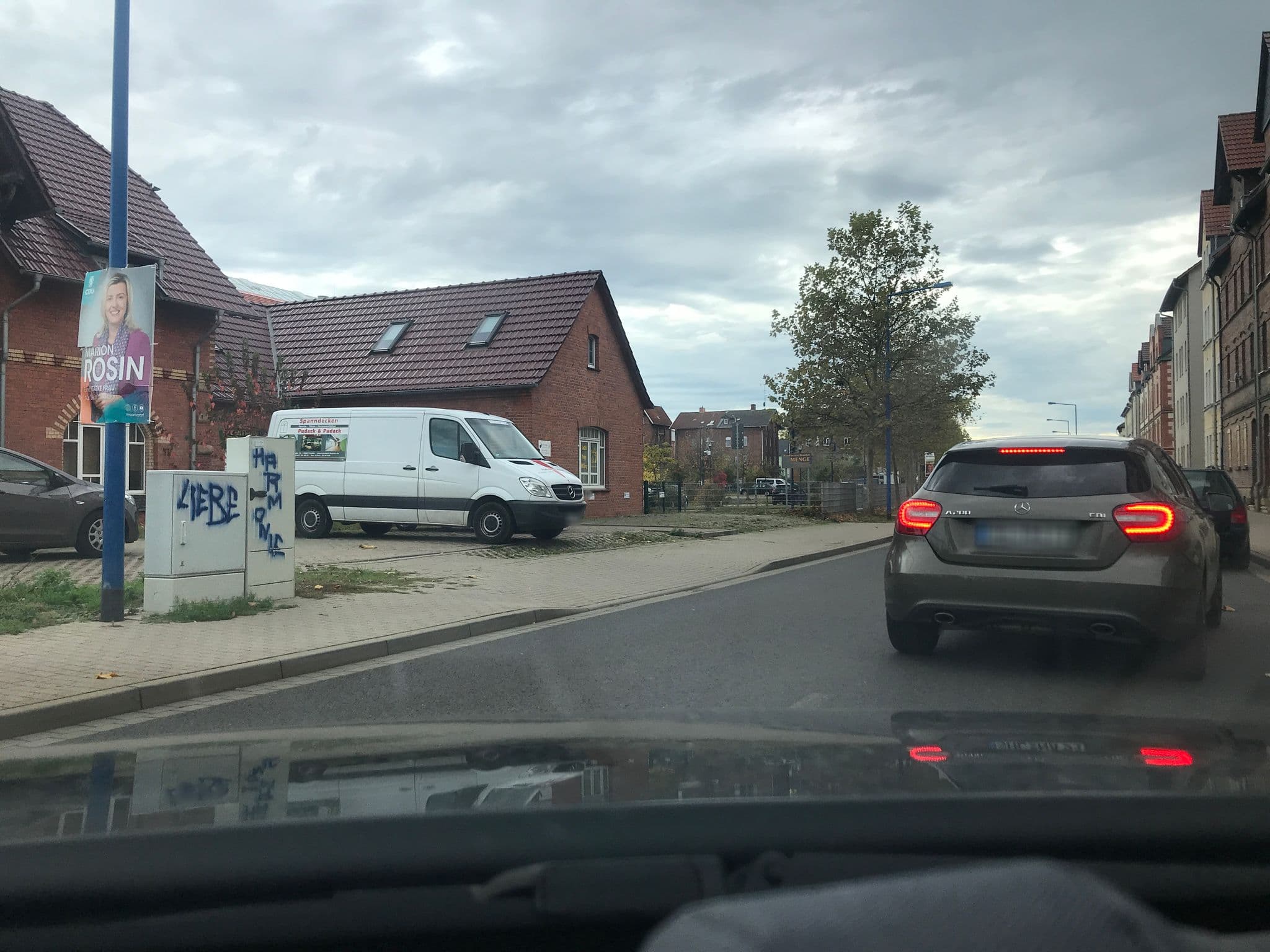 Street view near GTH Hotel, Gotha — © saschahaberkorn (CC BY-SA · Mapillary)
