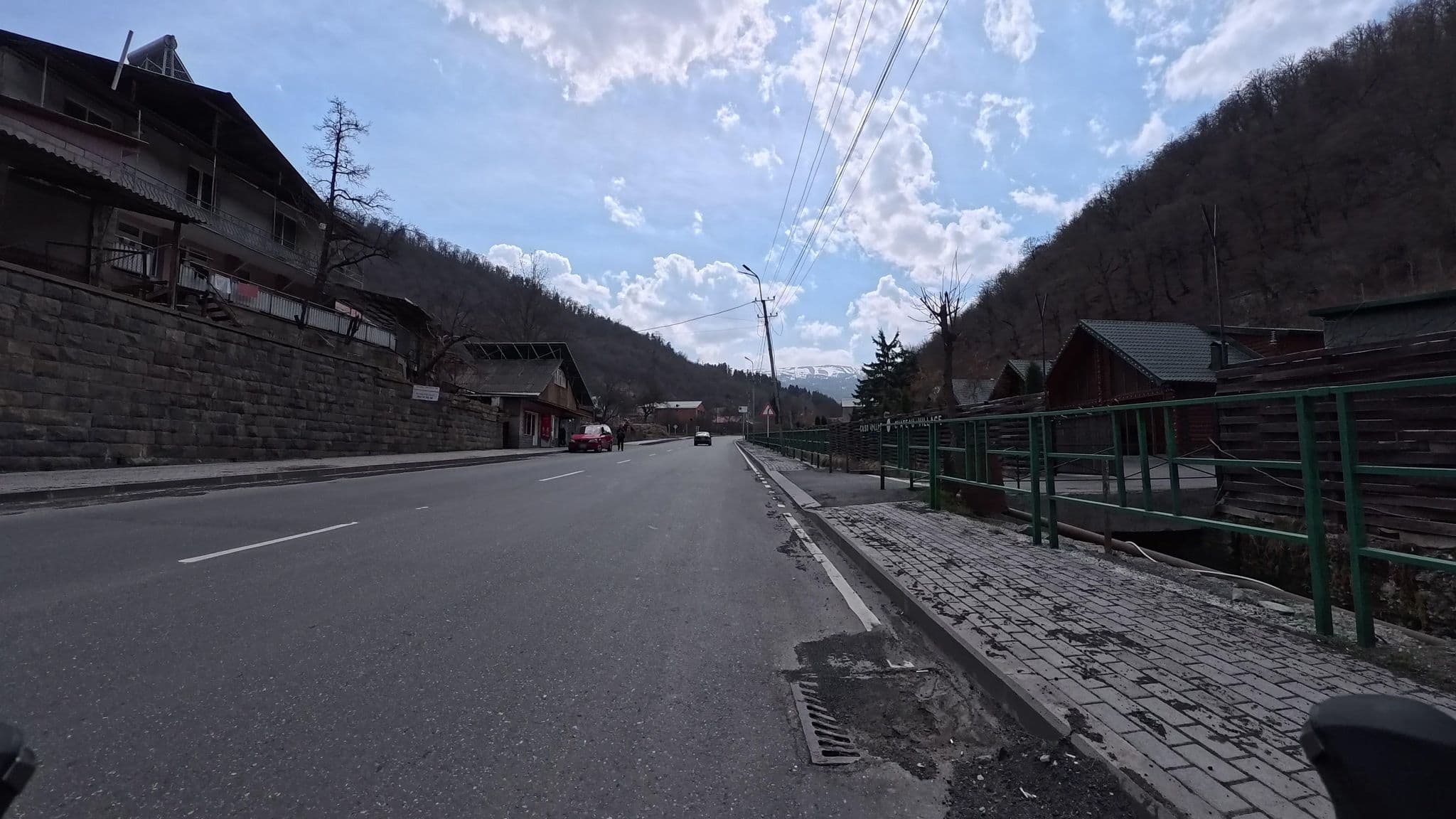 Street view near Chateau Village, Dilijan