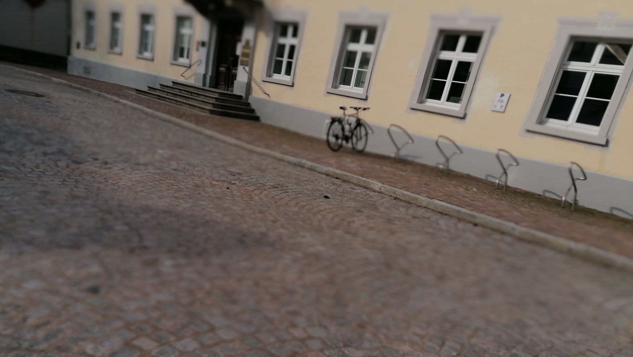 Street view near Hotel Goldener Knopf, Bad Säckingen — © hochrheinbiker (CC BY-SA · Mapillary)