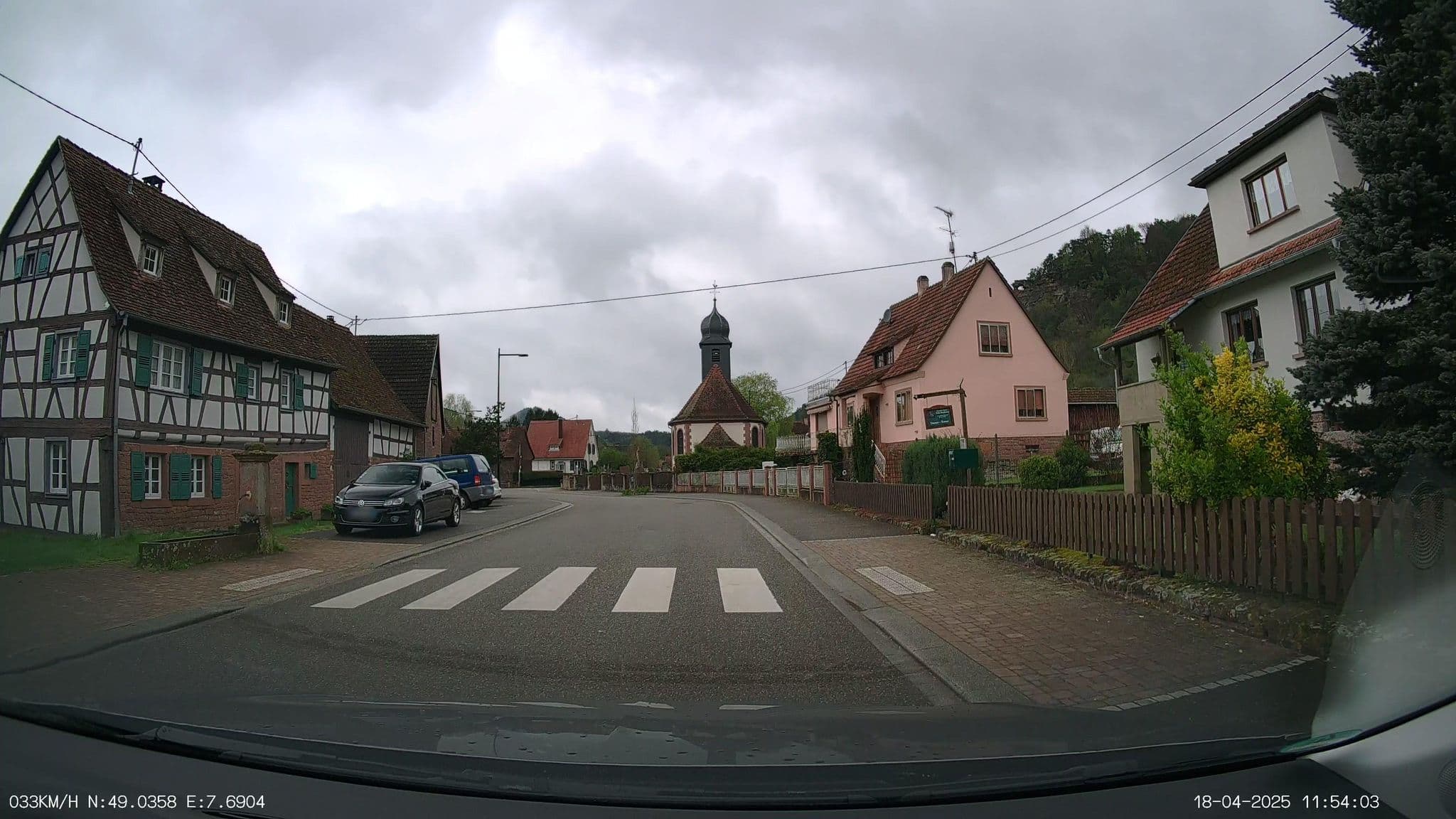 Street view near Petit Arnsbourg, Fischbach — © heetENkoel (CC BY-SA · Mapillary)