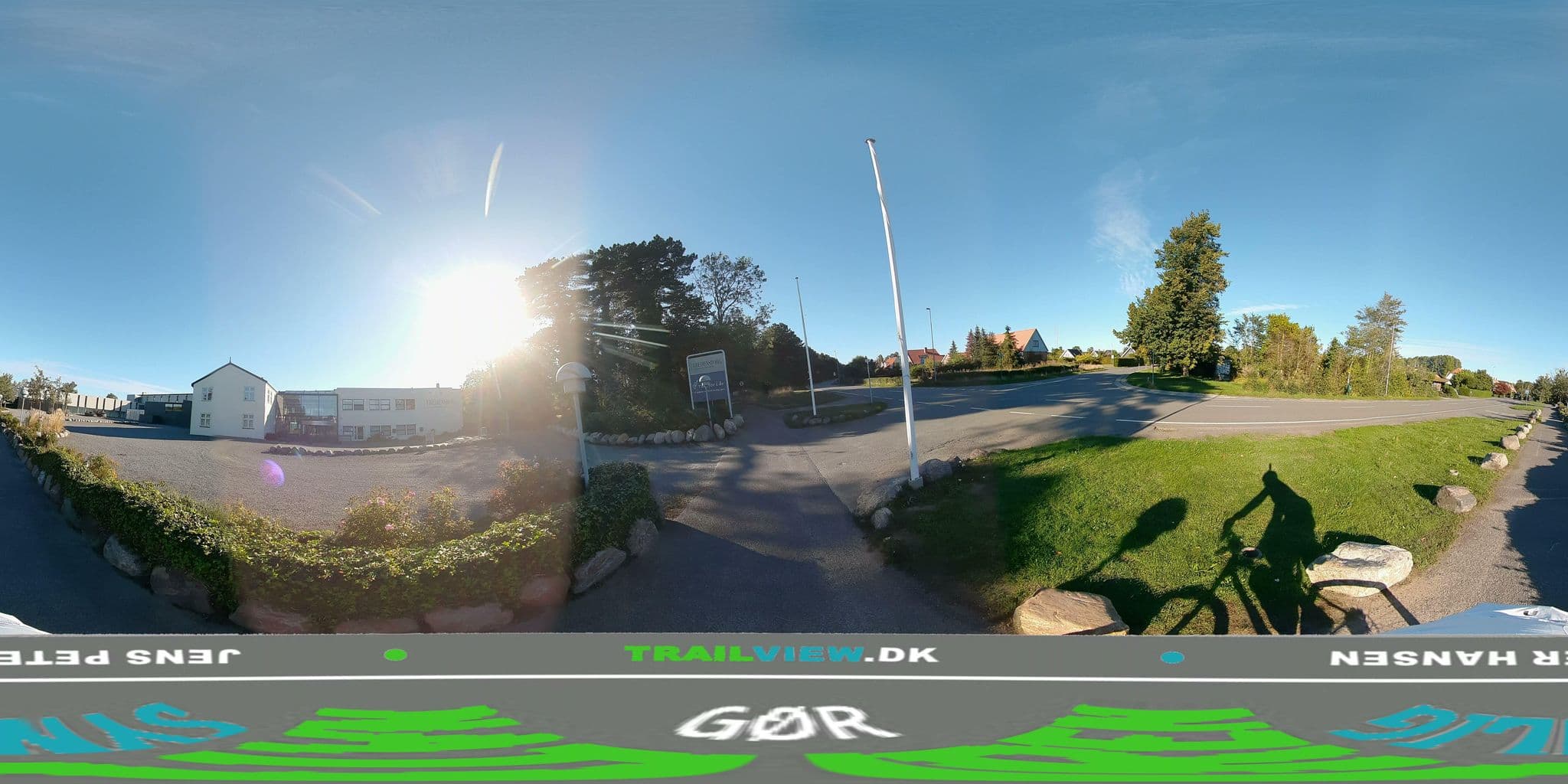 Street view near Fredensborg Badehotel, Rønne — © jenspeterhansen (CC BY-SA · Mapillary)