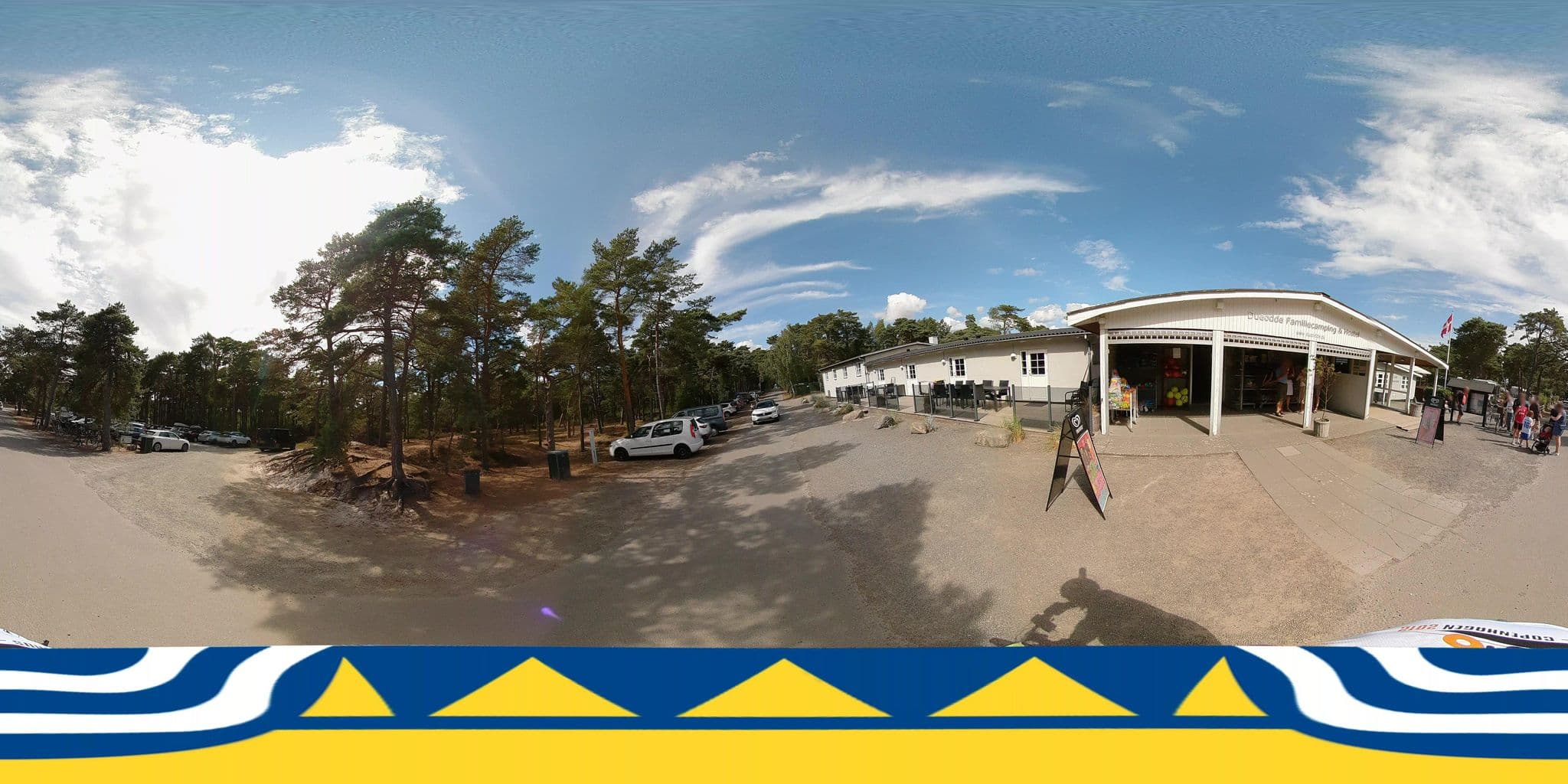 Street view near Dueodde Familiecamping & Hostel, Nexø — © jenspeterhansen (CC BY-SA · Mapillary)