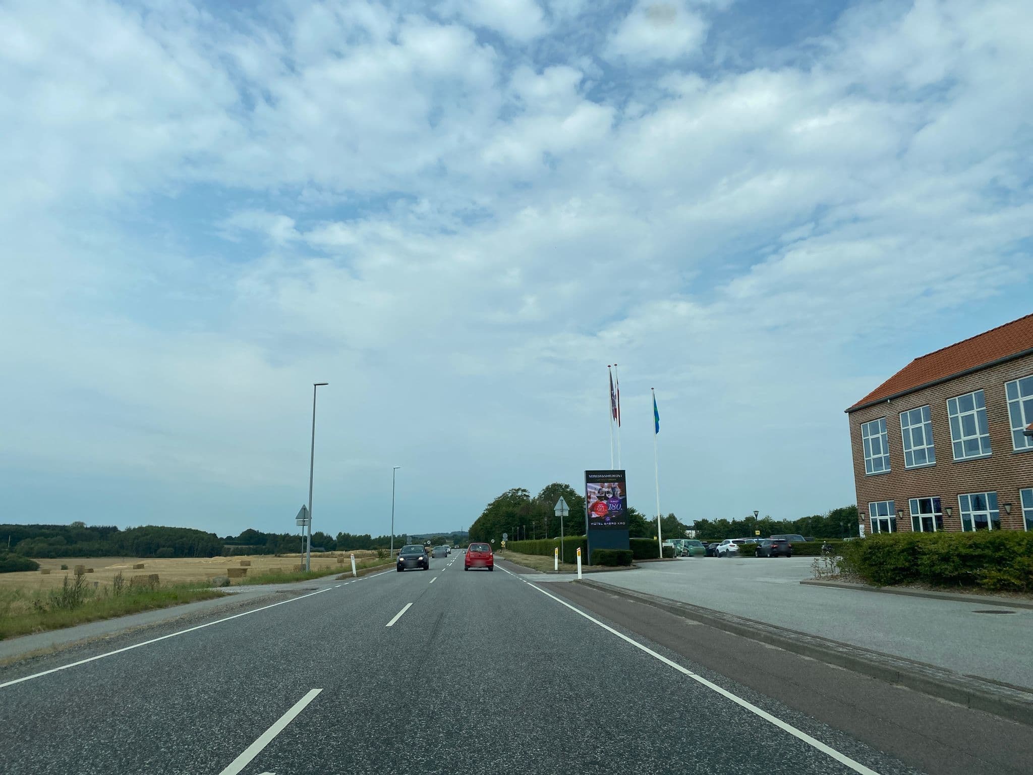 Street view near Hotel Sabro Kro, Sabro — © mapnerd_dk (CC BY-SA · Mapillary)