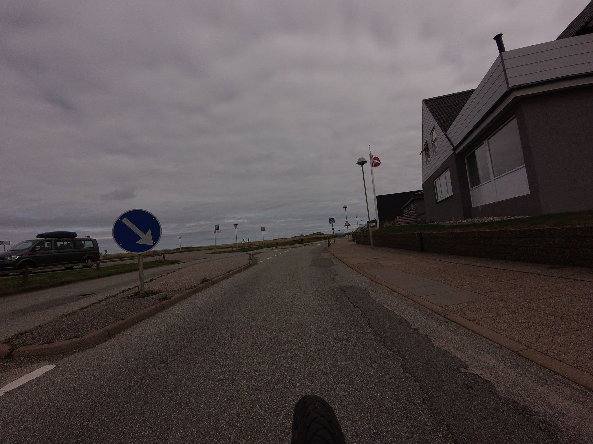 Street view near B&B by the Sea, Hirtshals — © mvl (CC BY-SA · Mapillary)
