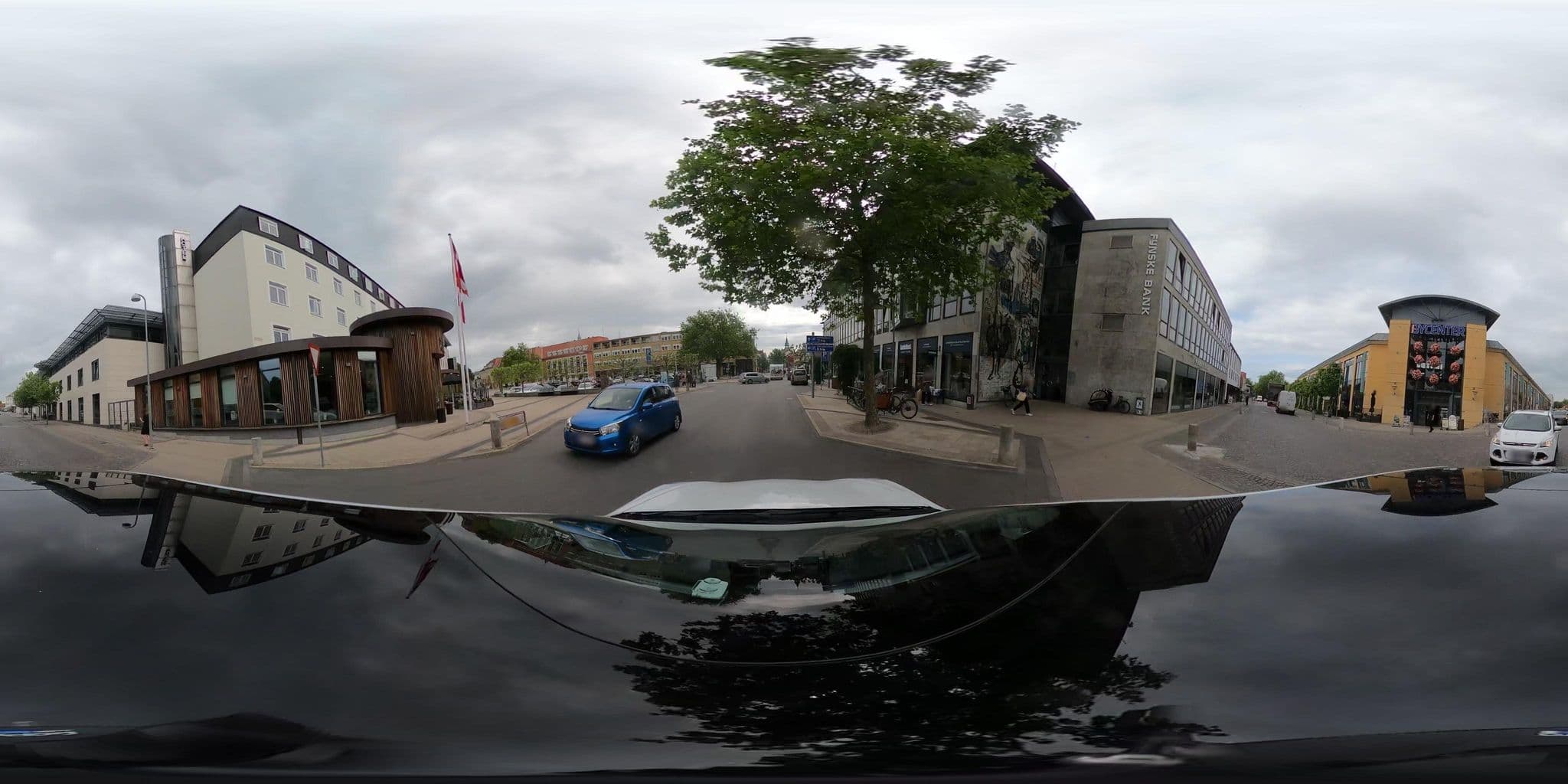 Street view near Hotel Svendborg, Svendborg — © peterleth (CC BY-SA · Mapillary)