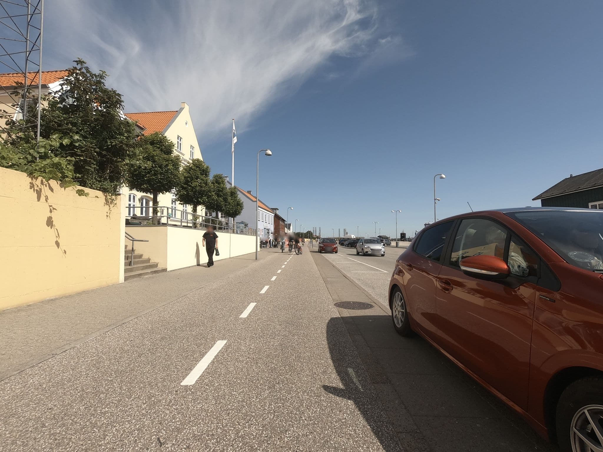 Street view near Danibo, Nordby — © neogeografen (CC BY-SA · Mapillary)