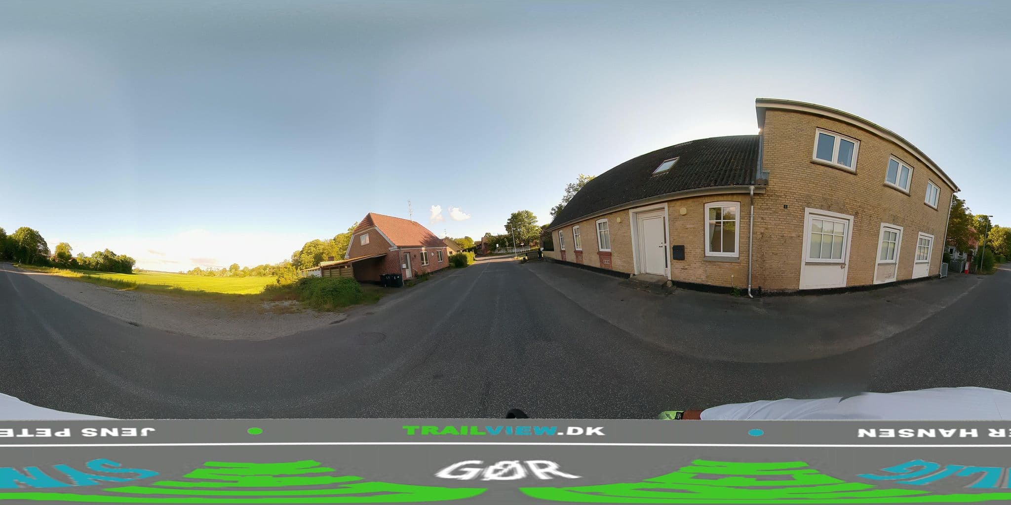 Street view near Dalbyneder Forsamlingshus, Hadsund — © jenspeterhansen (CC BY-SA · Mapillary)