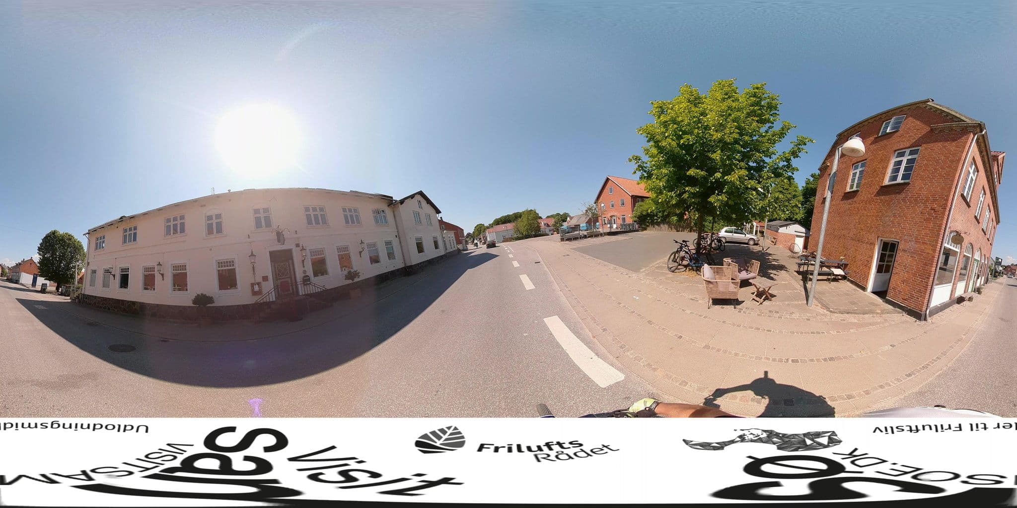 Street view near Flinch's Hotel, Odder — © jenspeterhansen (CC BY-SA · Mapillary)