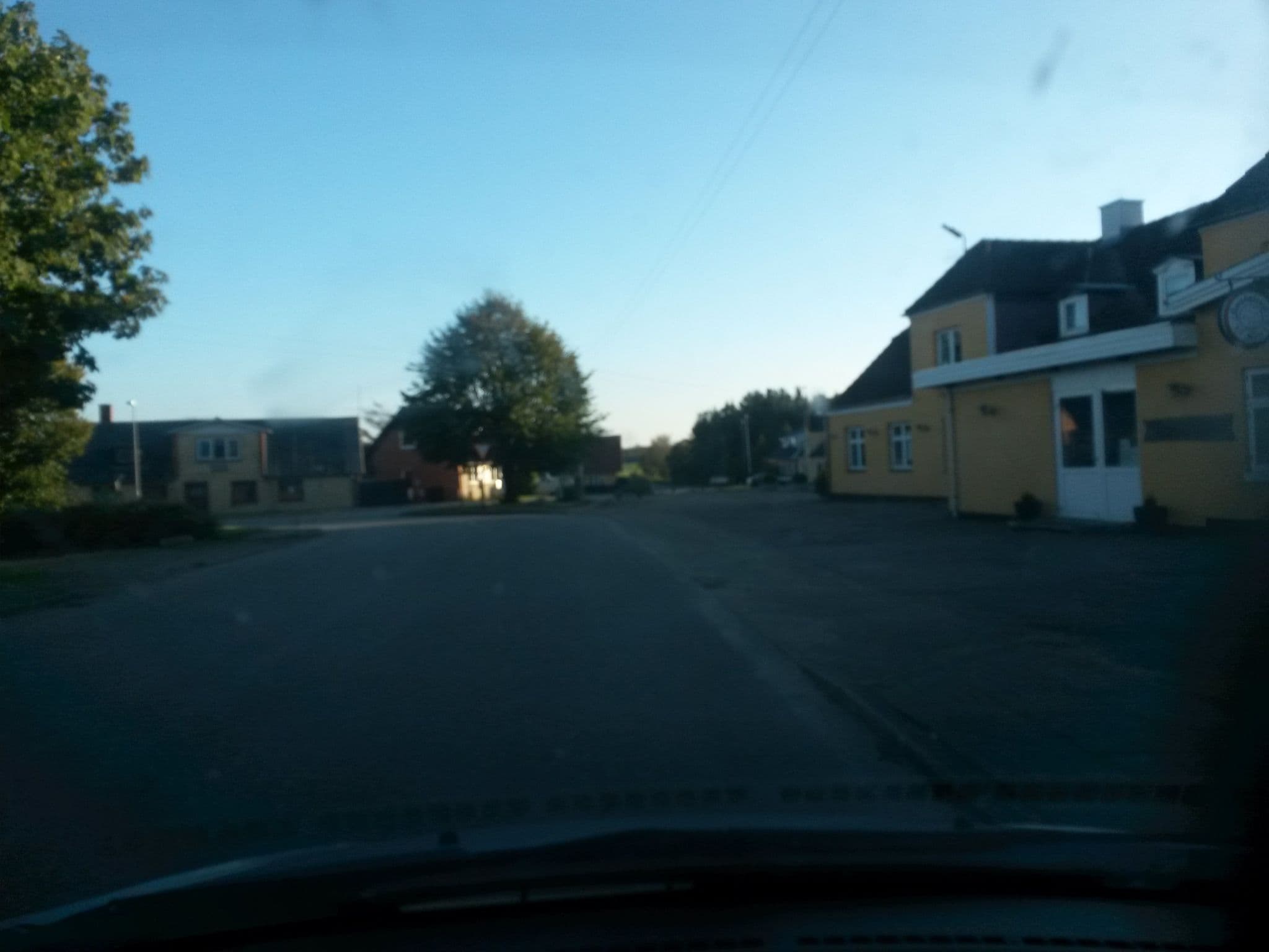 Street view near Knudstrup Kro, Kjellerup — © eaglewings (CC BY-SA · Mapillary)