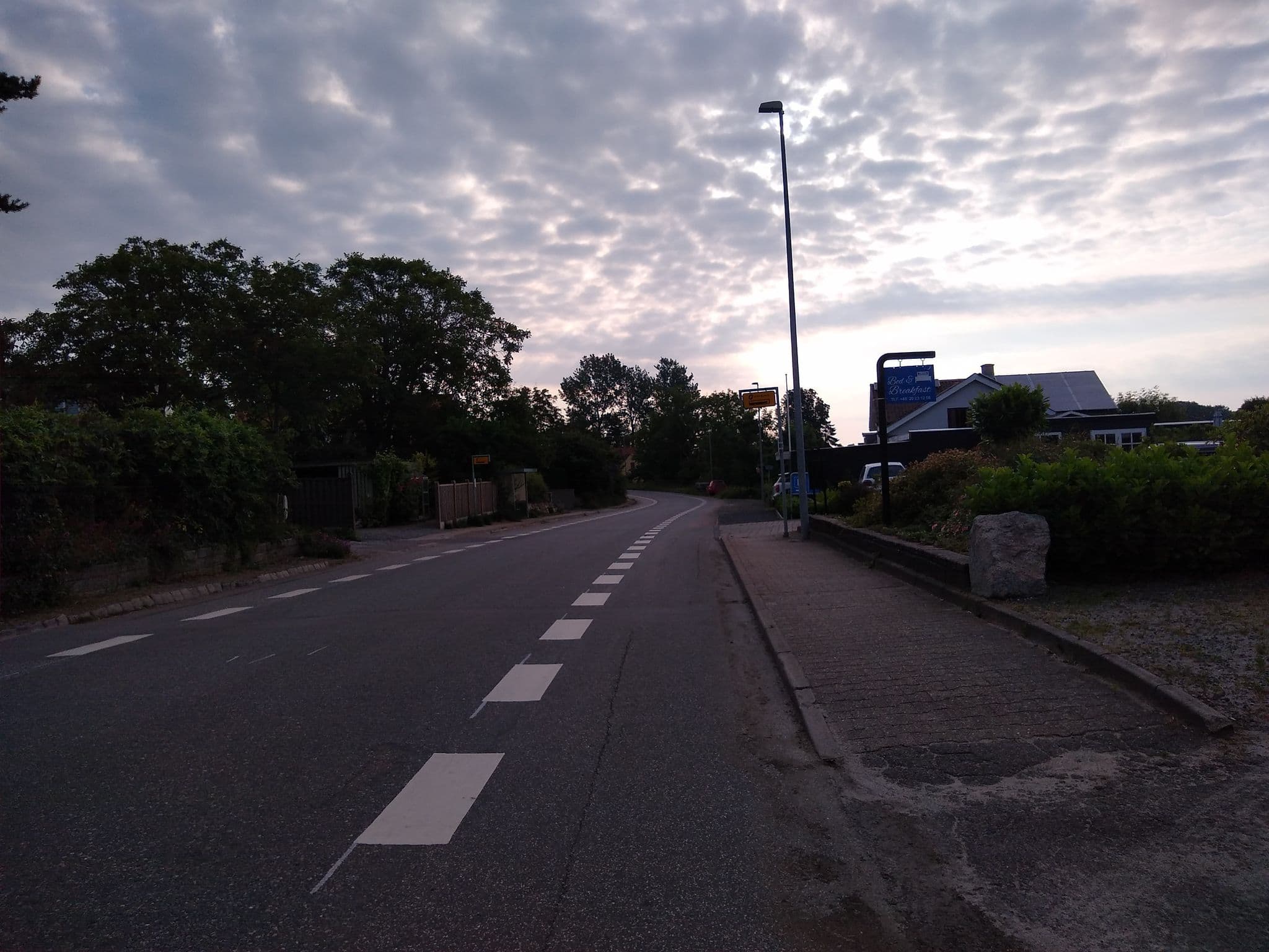 Street view near Trelde Bed and Breakfast, Fredericia — © dkbe (CC BY-SA · Mapillary)