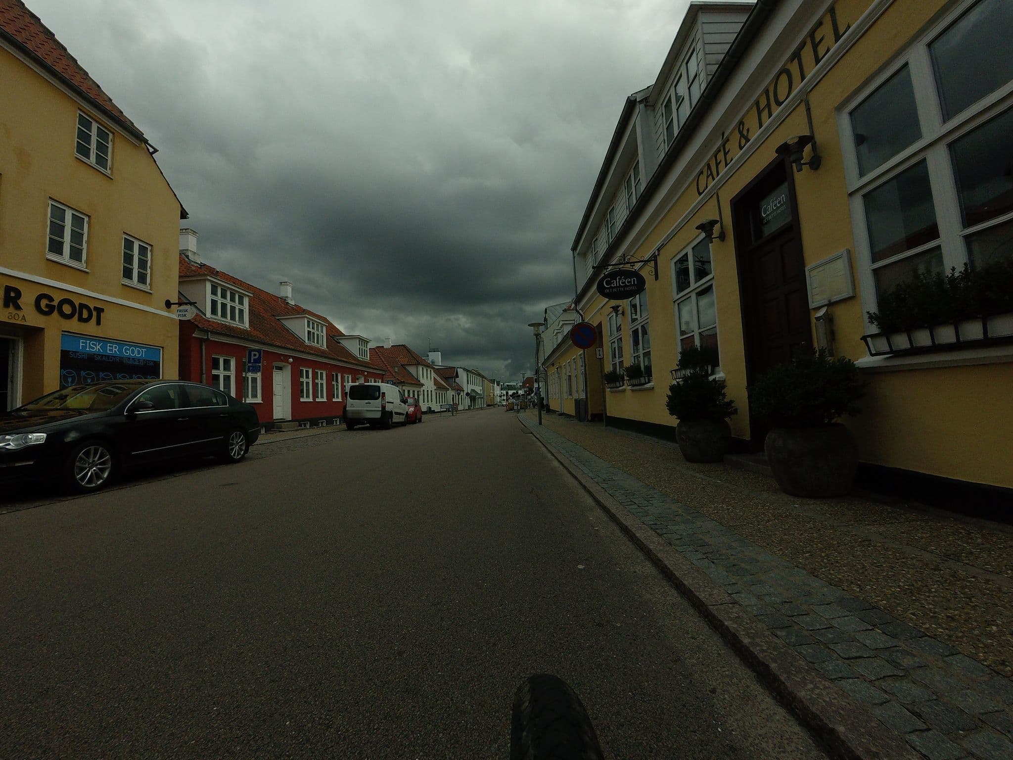 Street view near Hotellet, Hjørring — © mvl (CC BY-SA · Mapillary)