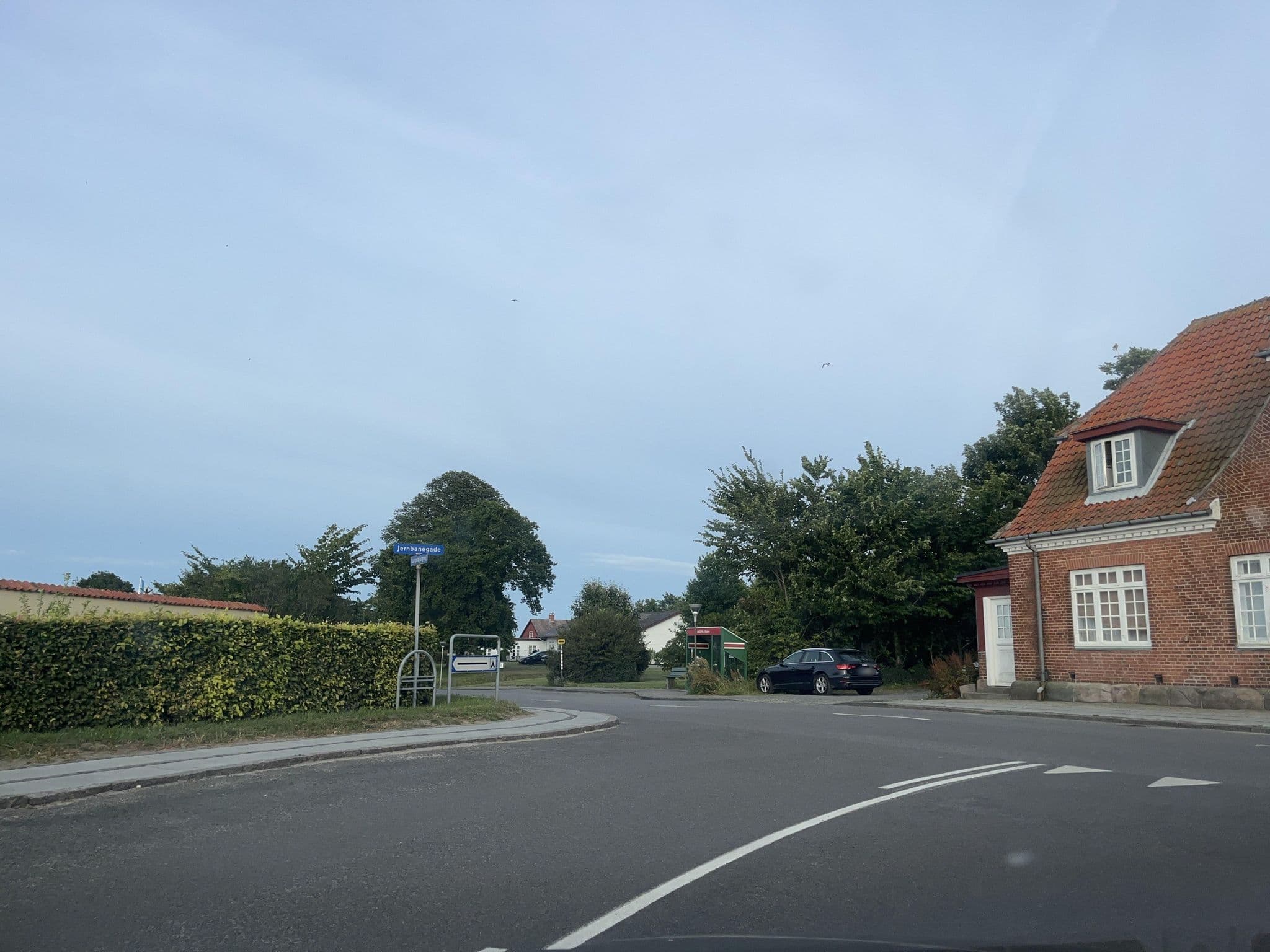 Street view near Pension Langebjerg, Allinge — © fod (CC BY-SA · Mapillary)