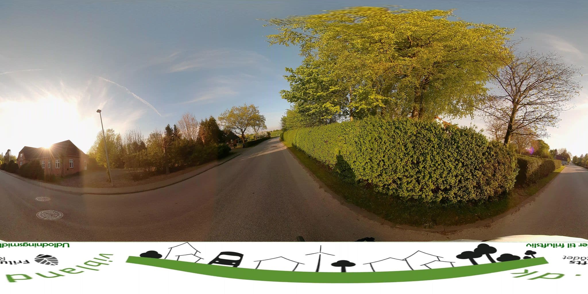 Street view near Skringstrup Kursuscenter, Skals — © jenspeterhansen (CC BY-SA · Mapillary)