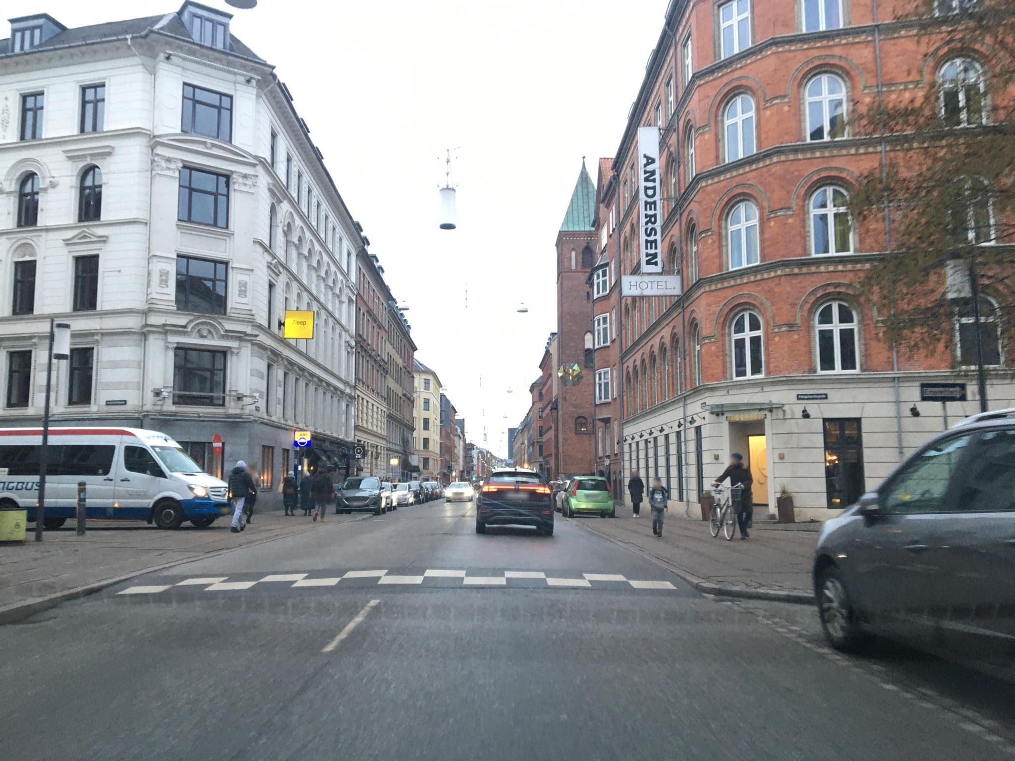 Street view near Absalon Hotel, Copenhagen — © signout (CC BY-SA · Mapillary)