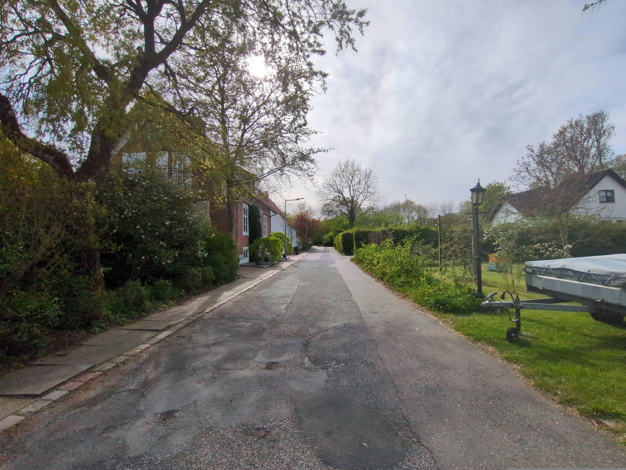 Street view near Hotel Aahøj, Sæby — © jamesmstone (CC BY-SA · Mapillary)