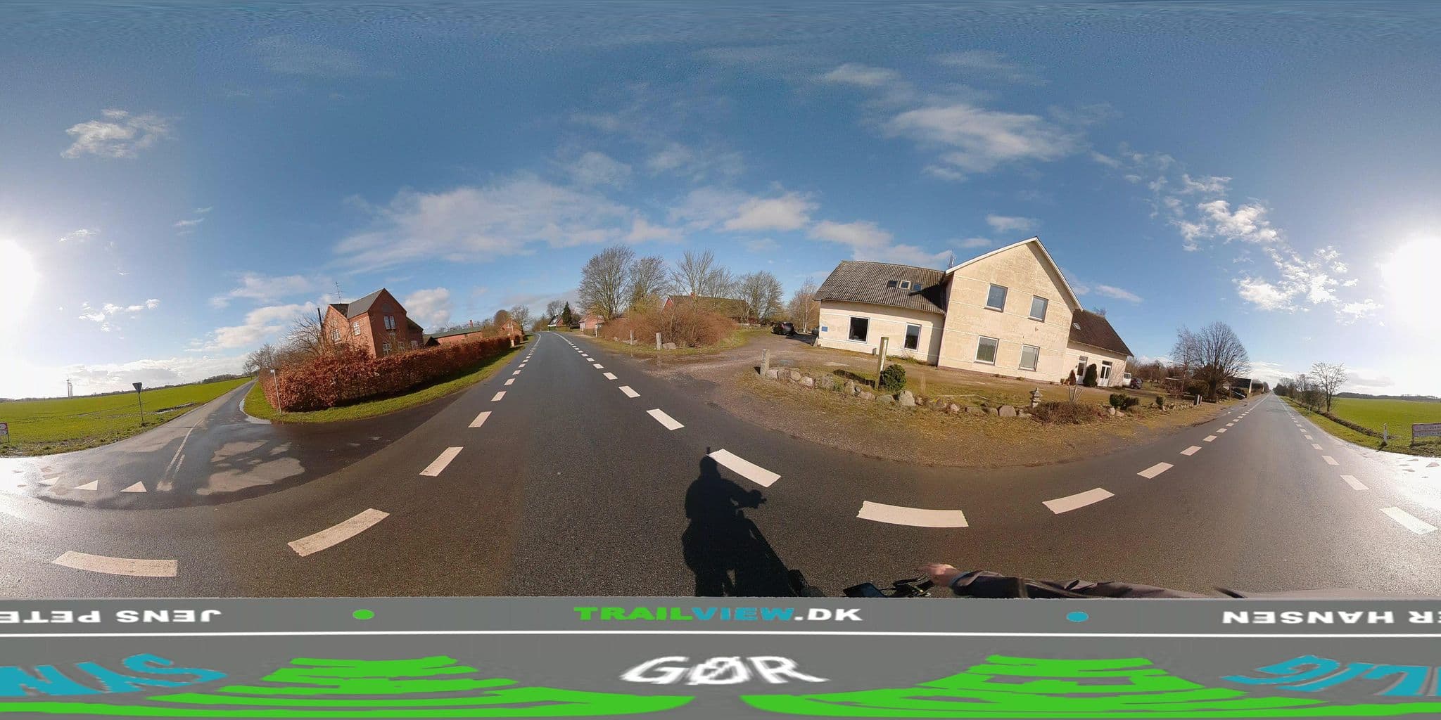 Street view near Aqua Overnatning Langeland, Rudkøbing — © jenspeterhansen (CC BY-SA · Mapillary)