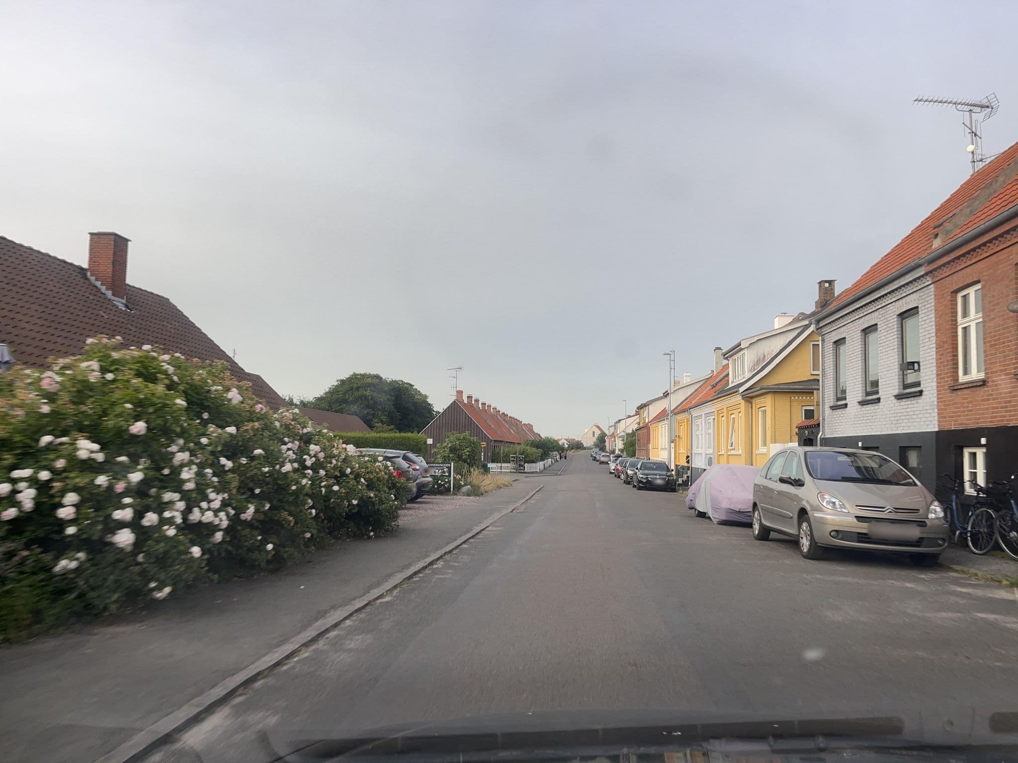 Street view near Hammerknuden Sommerpension, Allinge — © fod (CC BY-SA · Mapillary)