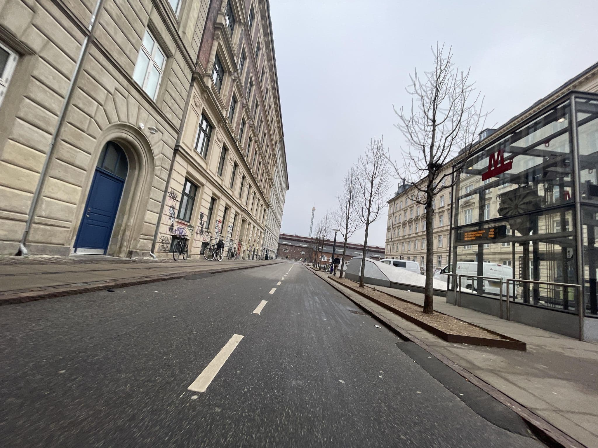 Street view near Turist Hotellet, Copenhagen — © Opspin (CC BY-SA · Mapillary)