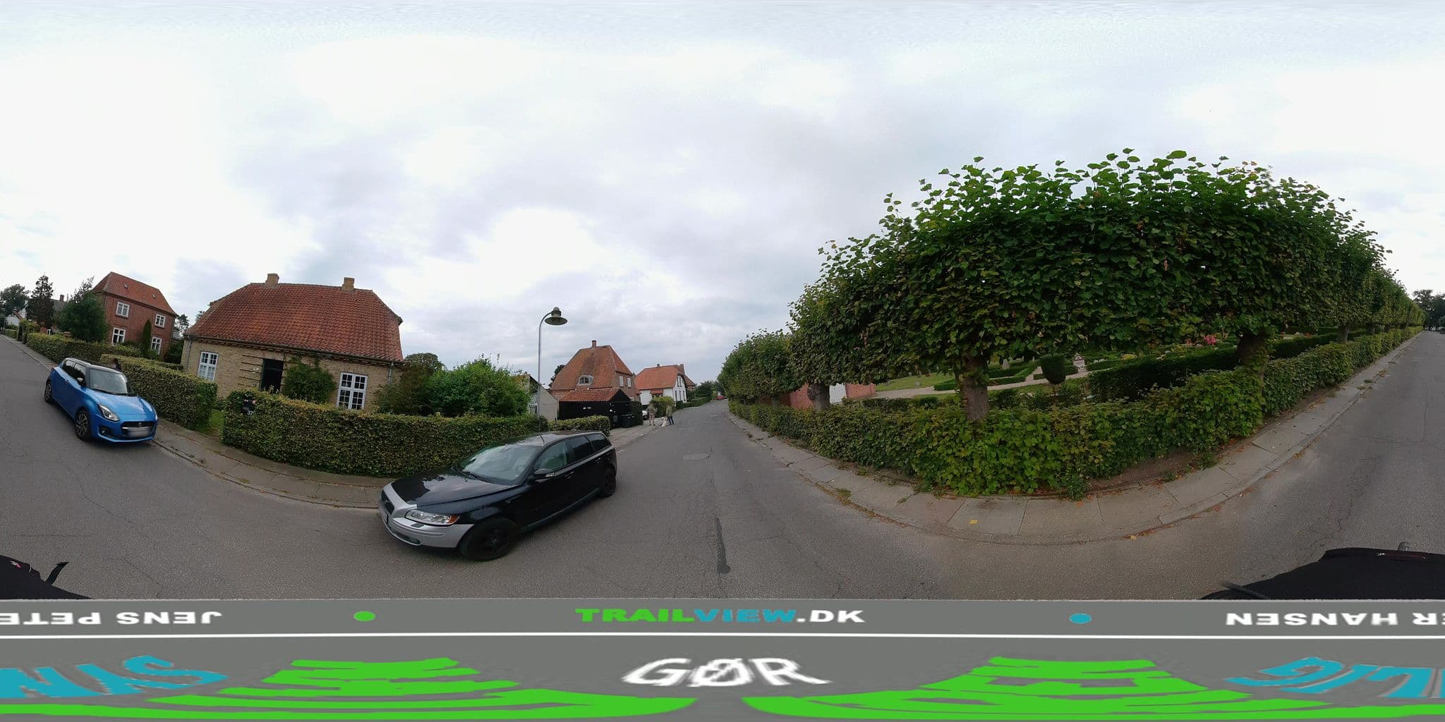 Street view near B&B Villa Trolle, Rudkøbing — © jenspeterhansen (CC BY-SA · Mapillary)