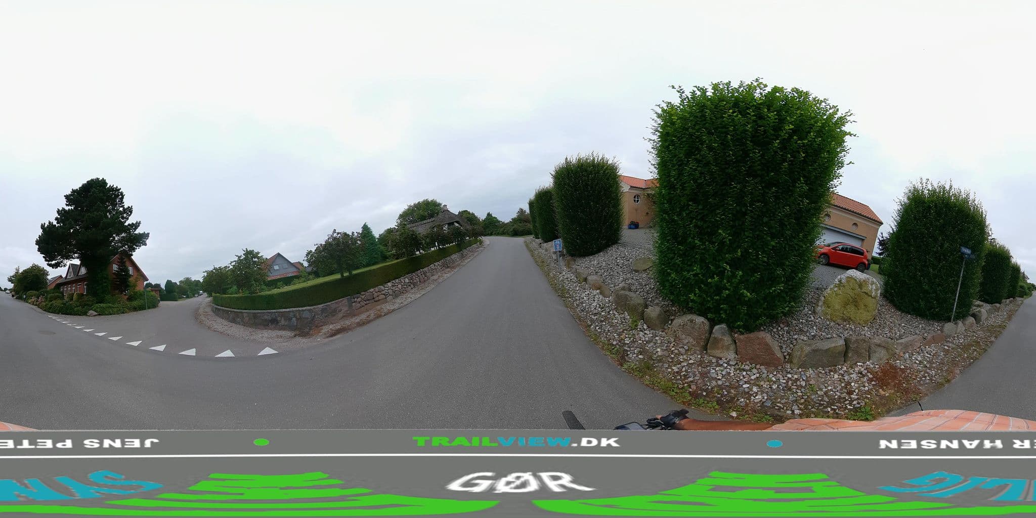 Street view near Villa Kastell B&B, Ørbæk — © jenspeterhansen (CC BY-SA · Mapillary)