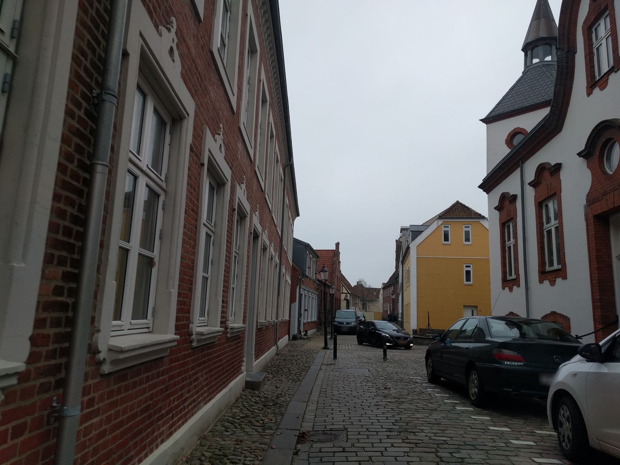 Street view near Viborg Pilgrimshus "Herberget", Viborg — © beer119 (CC BY-SA · Mapillary)
