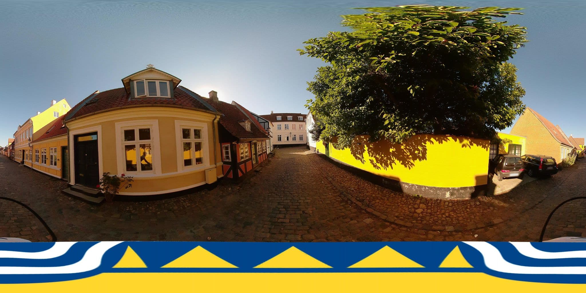 Street view near Arnfeldt Hotel & Restaurant, Marstal — © jenspeterhansen (CC BY-SA · Mapillary)