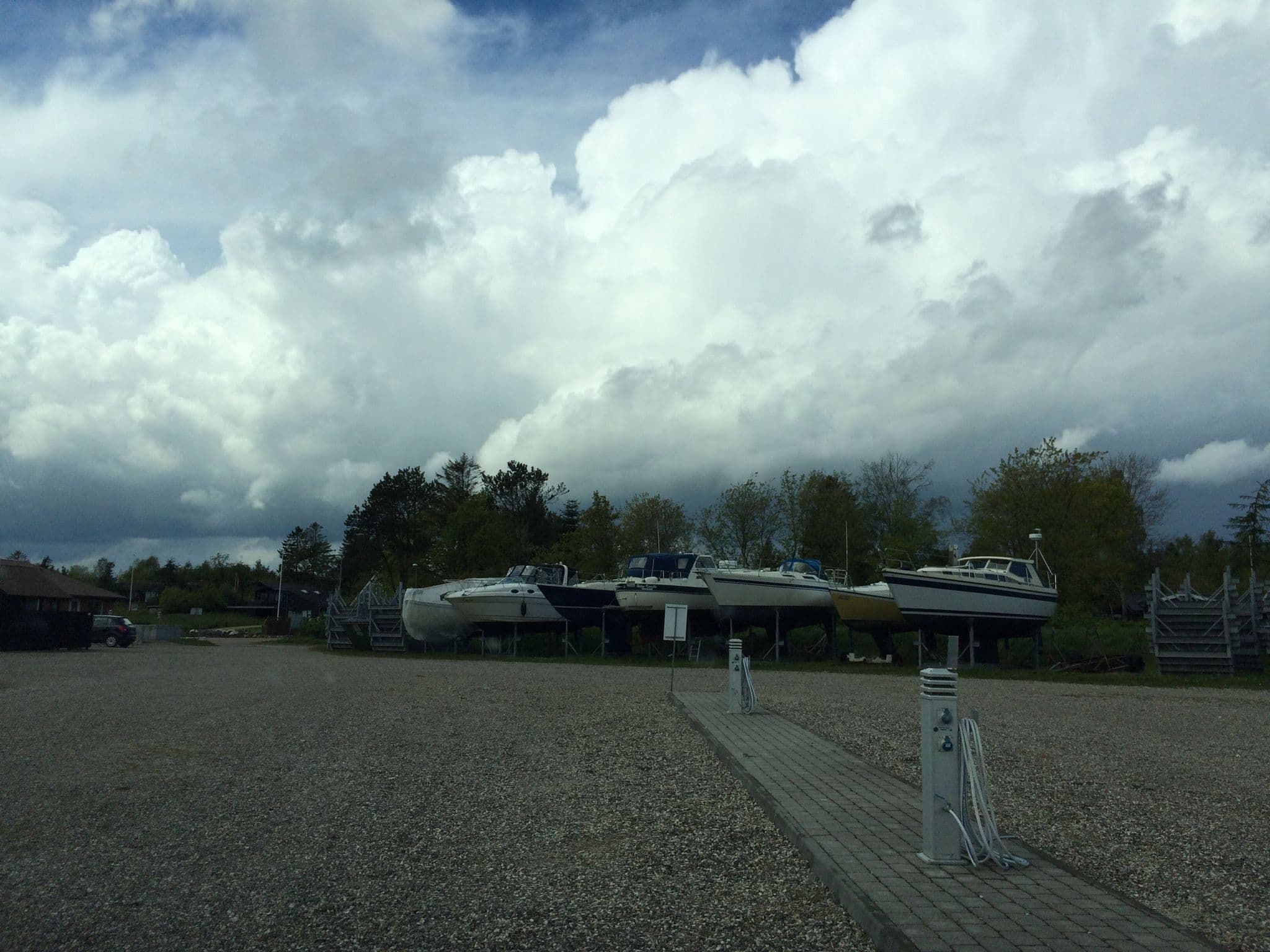Street view near Virksund Lystbådehavn Autocamperplads, Skals — © peterleth (CC BY-SA · Mapillary)