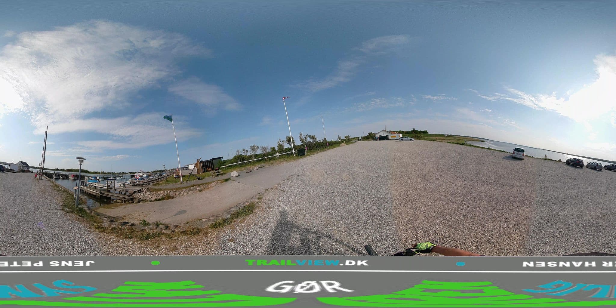 Street view near Udbyhøj Syd Lystbådehavn, Lystrup — © jenspeterhansen (CC BY-SA · Mapillary)