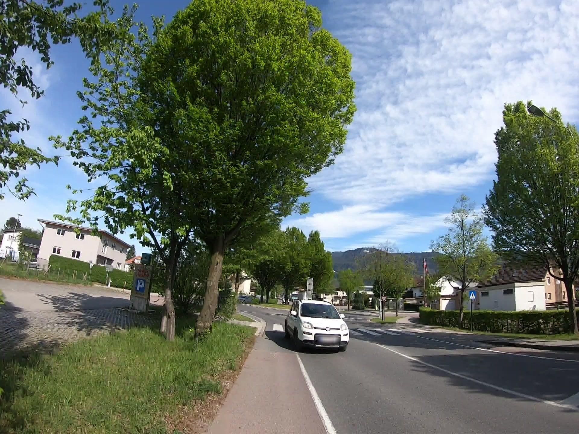 Street view near Hotel Hahn, Altach — © Wordverbot (CC BY-SA · Mapillary)