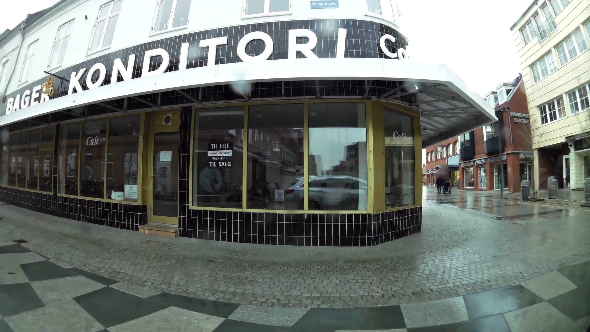 Street view near Hotel Nørreport Holstebro K/S, Holstebro — © kaartcam (CC BY-SA · Mapillary)