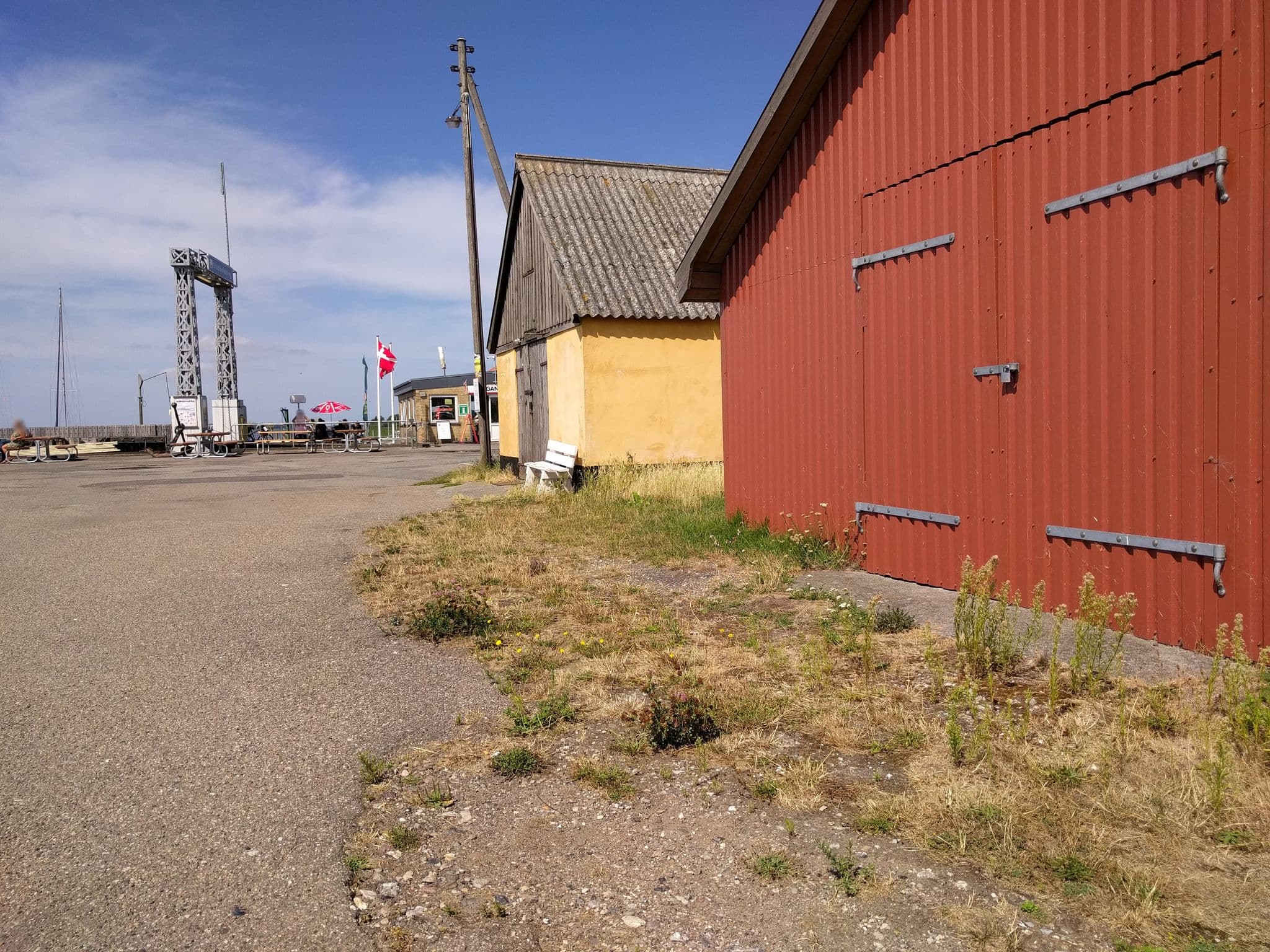 Street view near Bogø Havn Autocamperplads, Stubbekøbing — © mszilas (CC BY-SA · Mapillary)