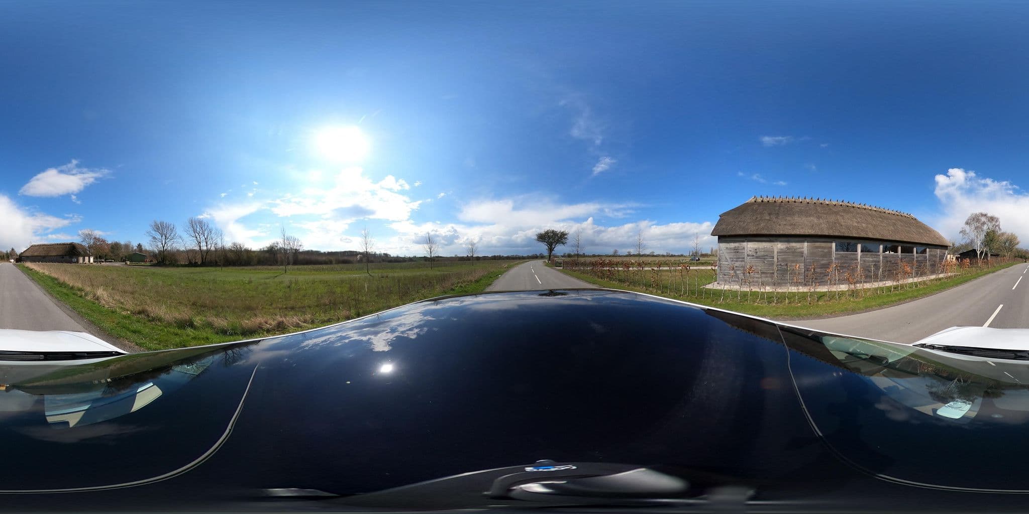 Street view near Helnæs Mølle, Haarby — © peterleth (CC BY-SA · Mapillary)