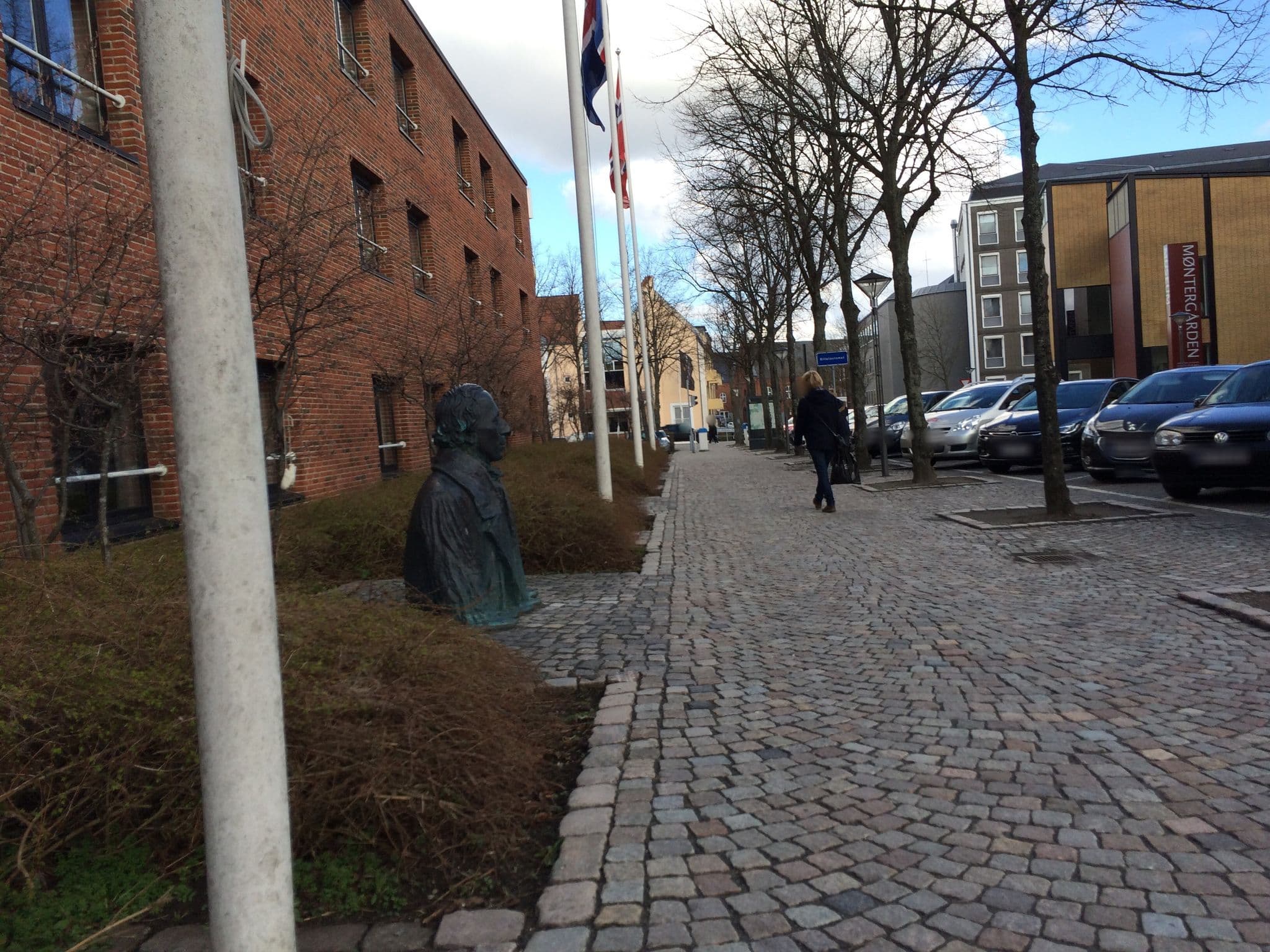 Street view near Comwell H.C. Andersen Odense, Odense — © kimbach (CC BY-SA · Mapillary)