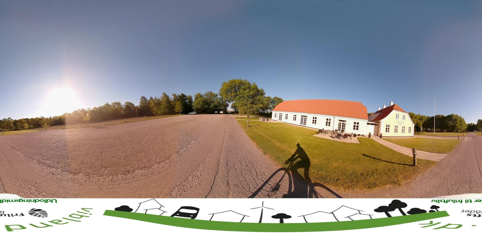Street view near Kongenshus Hotel, Karup — © jenspeterhansen (CC BY-SA · Mapillary)