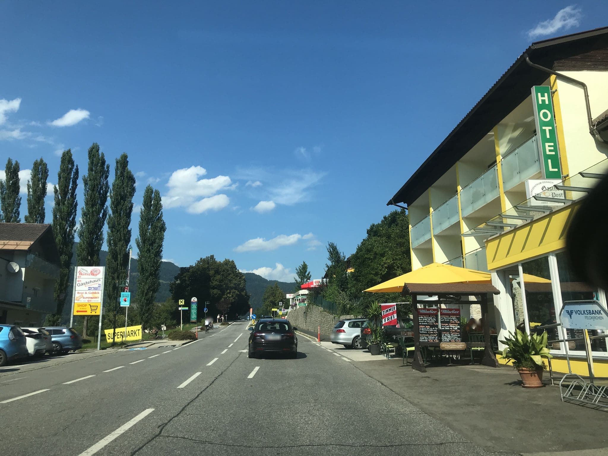 Street view near Hotel zur Post, Bodensdorf — © wanderwuetiger (CC BY-SA · Mapillary)
