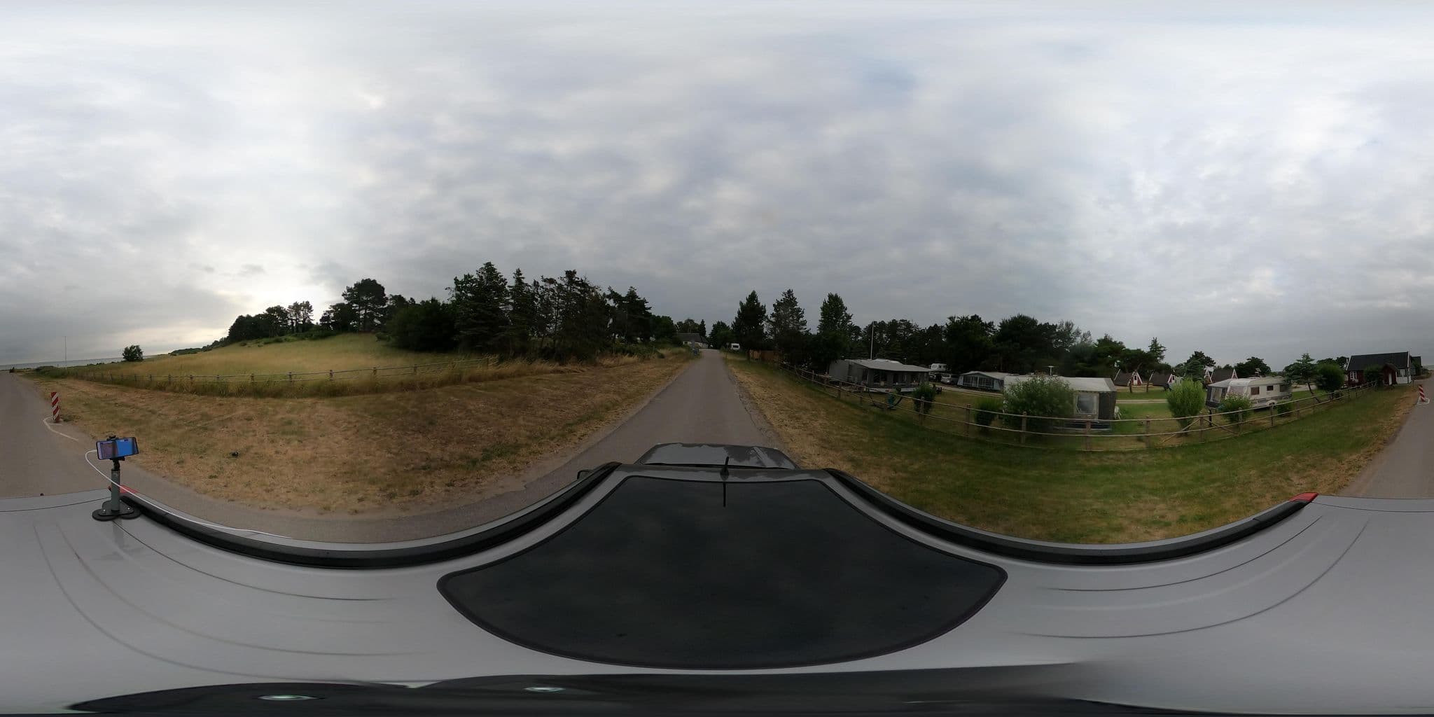 Street view near Orø Camping og Hytteby, Holbæk — © kimdr (CC BY-SA · Mapillary)