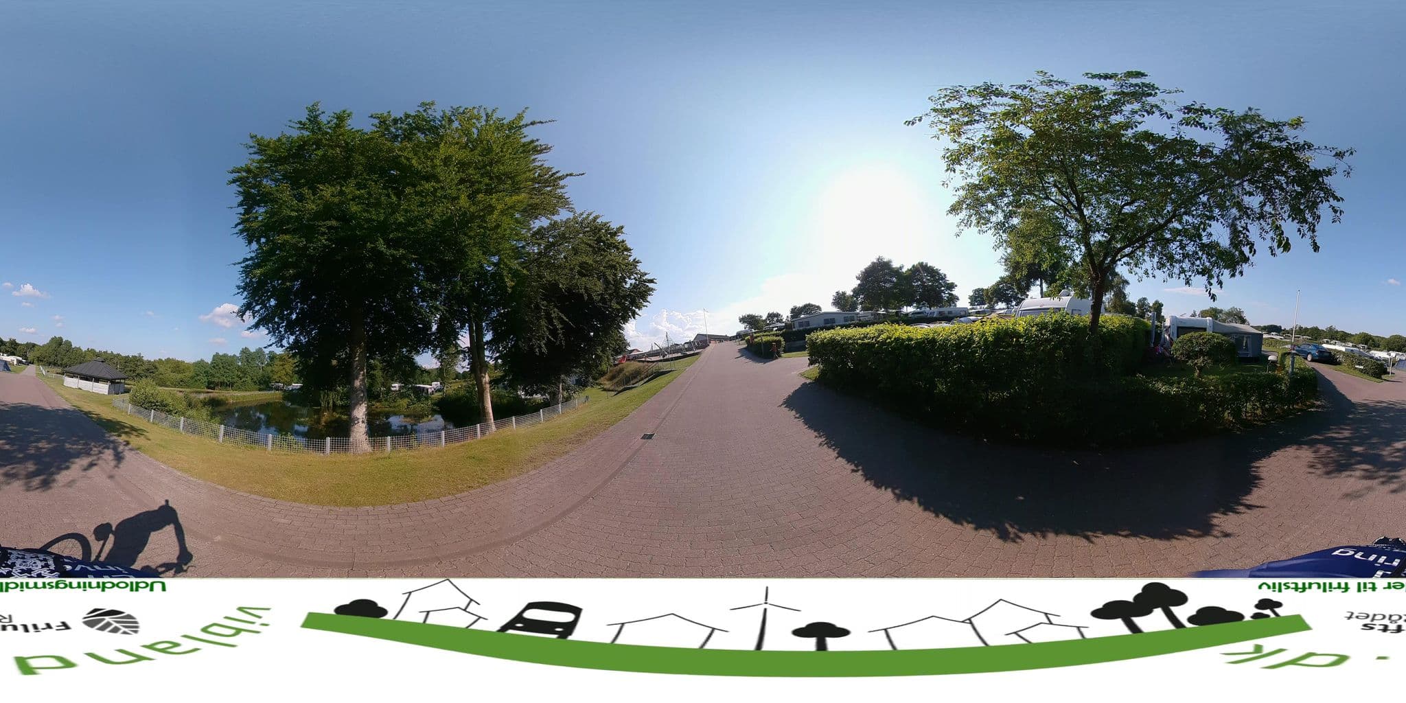 Street view near Hessellund Søcamping, Karup — © jenspeterhansen (CC BY-SA · Mapillary)