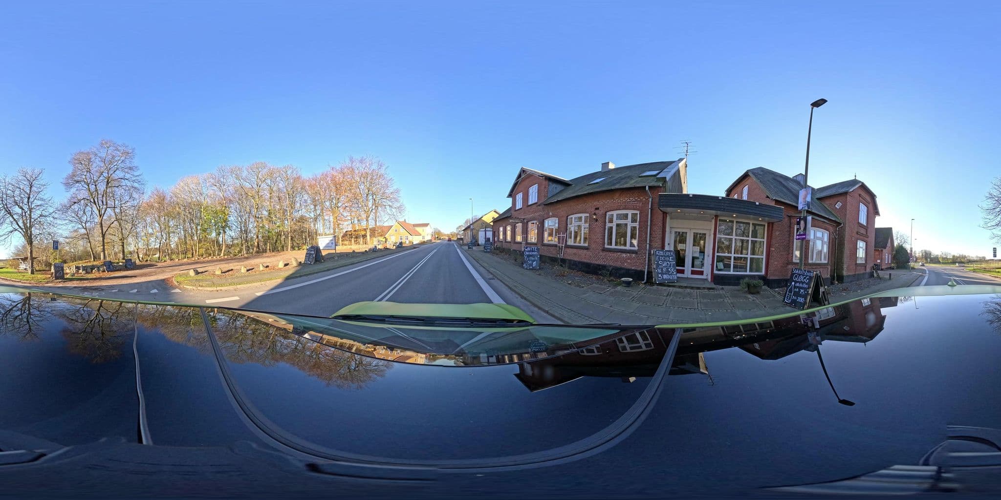 Street view near Kongeåkroen, Brørup — © berkel_ (CC BY-SA · Mapillary)