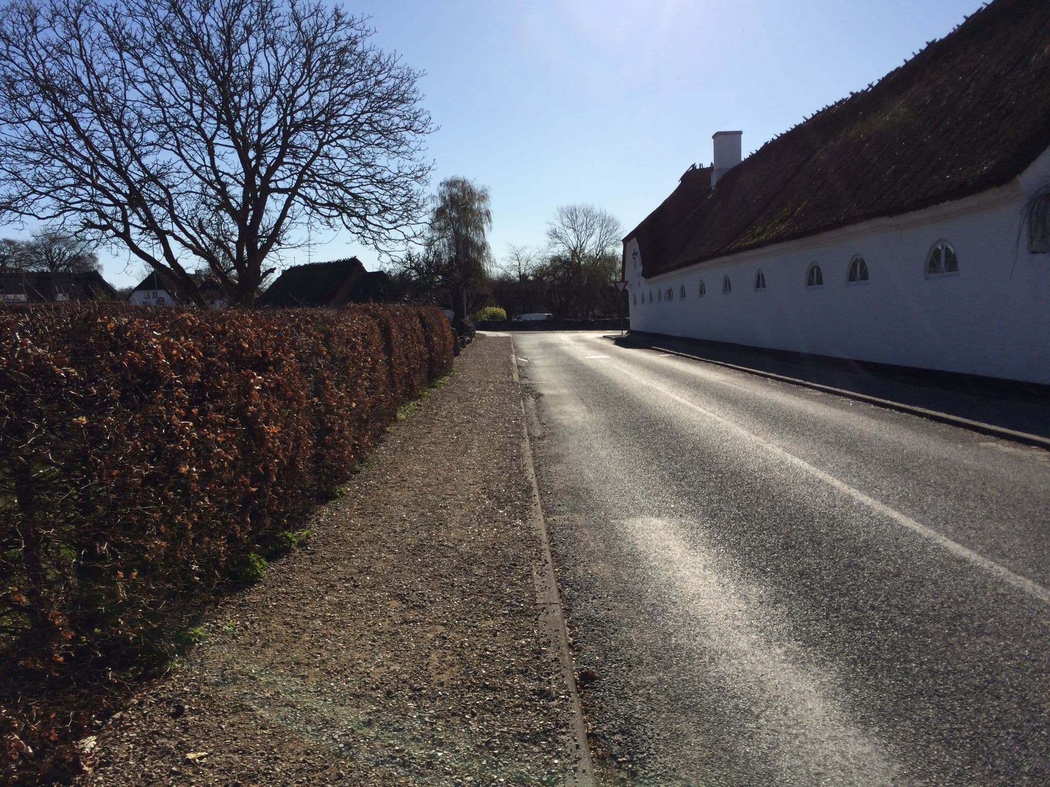 Street view near Falsled Kro, Haarby — © peterleth (CC BY-SA · Mapillary)