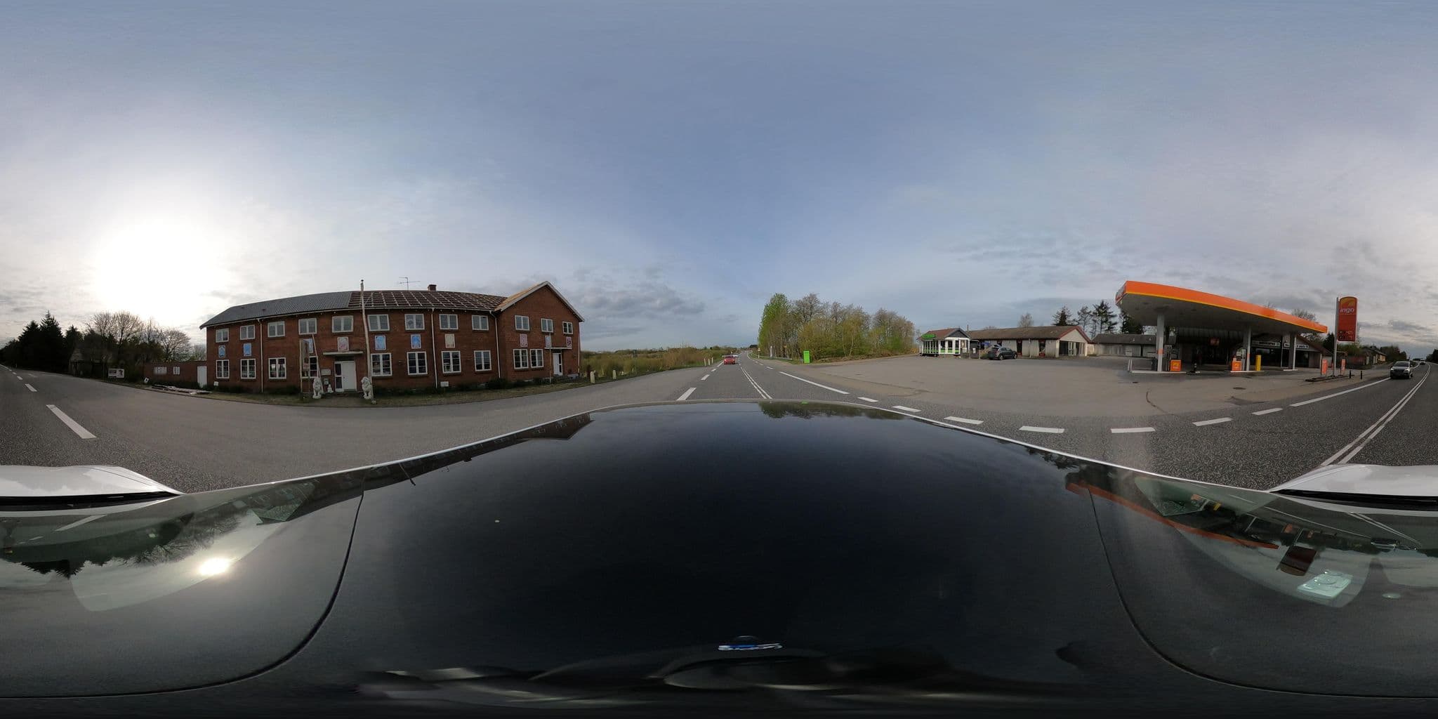 Street view near Kroen ved Åen, Stoholm — © peterleth (CC BY-SA · Mapillary)