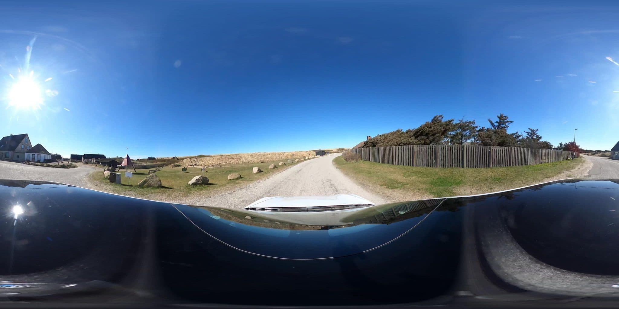 Street view near Bjerghuse Camping, Vemb — © peterleth (CC BY-SA · Mapillary)