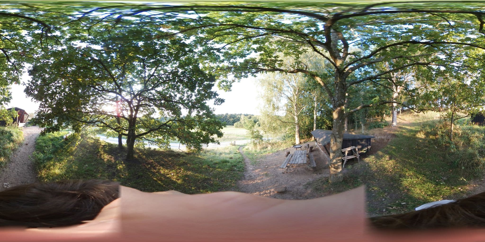 Street view near Ørnbjerg Mølle shelterplads, Ebeltoft — © rubenbfeld (CC BY-SA · Mapillary)
