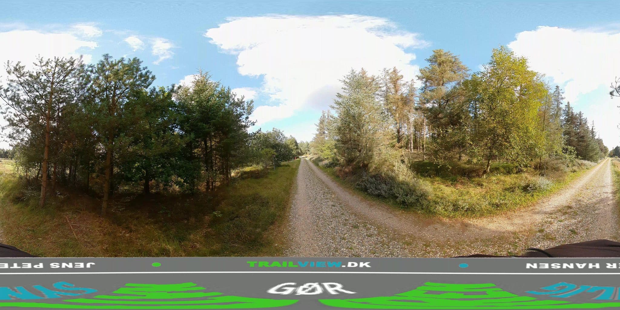 Street view near Oksby Klitplantage - Overnatningsplads, Oksbøl — © jenspeterhansen (CC BY-SA · Mapillary)