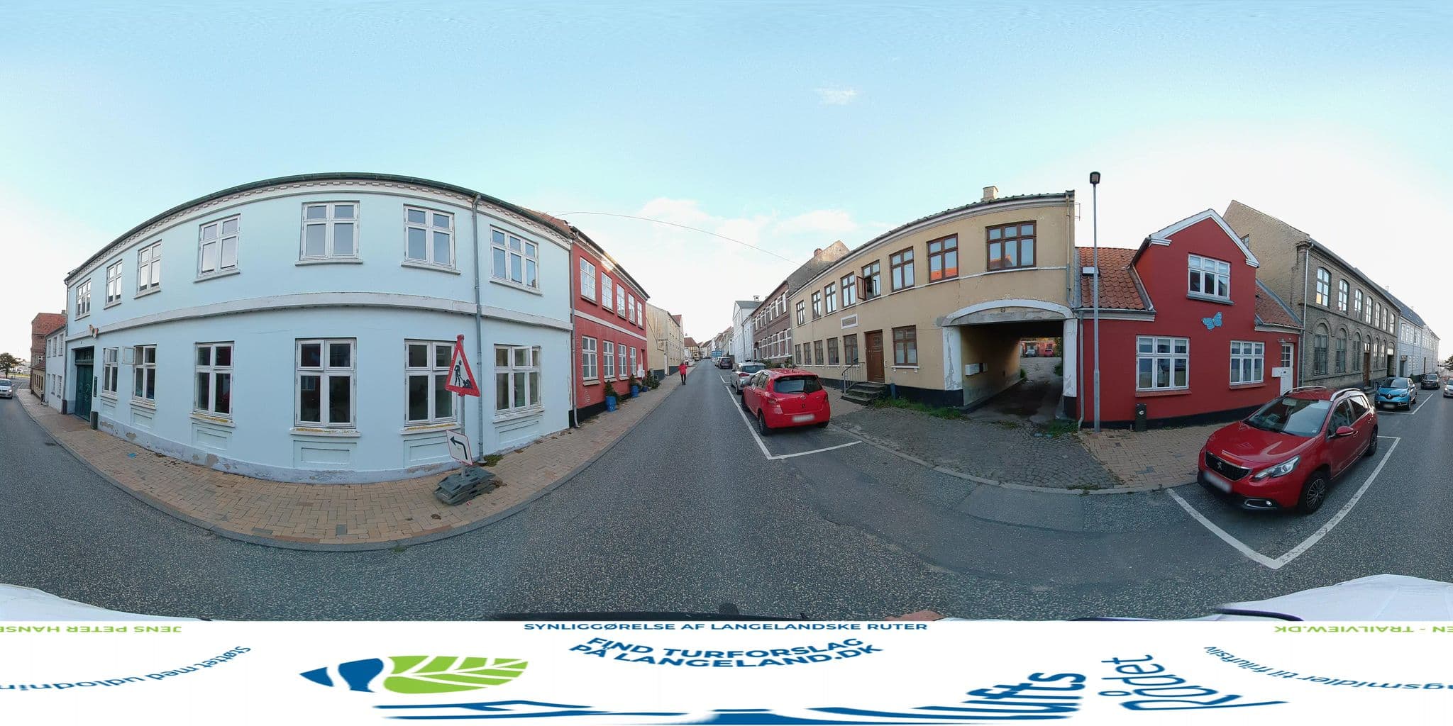 Street view near Det gamle hotel, Rudkøbing — © jenspeterhansen (CC BY-SA · Mapillary)