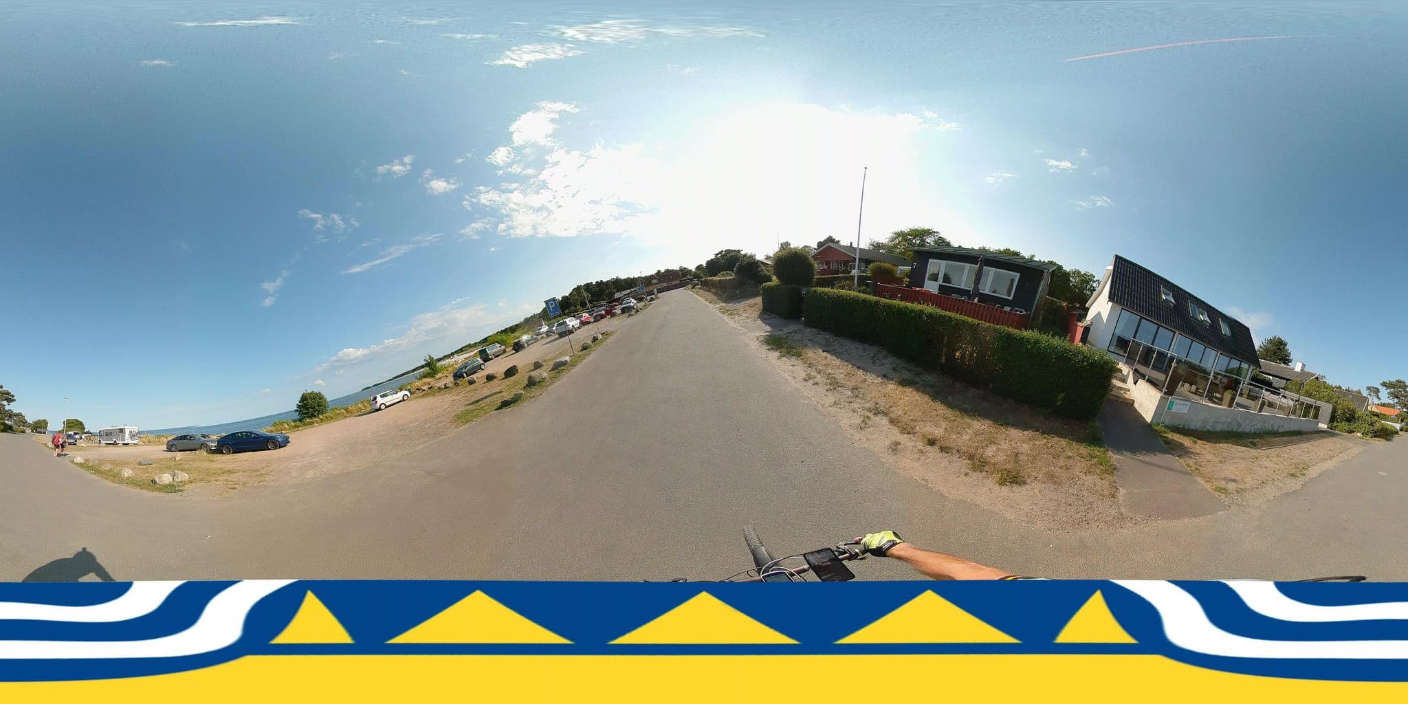 Street view near Sandbakken, Nexø — © jenspeterhansen (CC BY-SA · Mapillary)