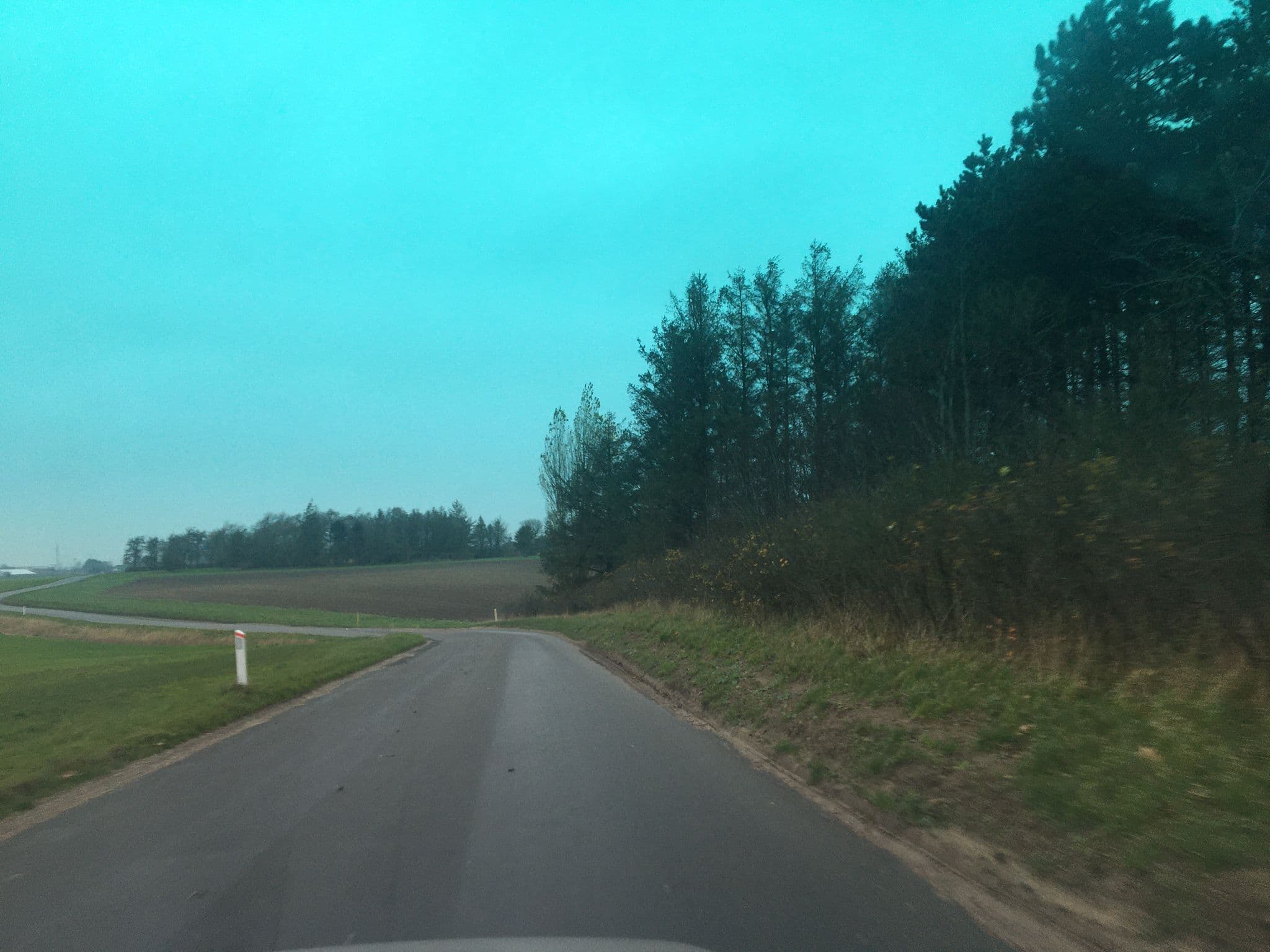 Street view near Møllegaardens Trætophytter, Fuglebjerg — © signout (CC BY-SA · Mapillary)