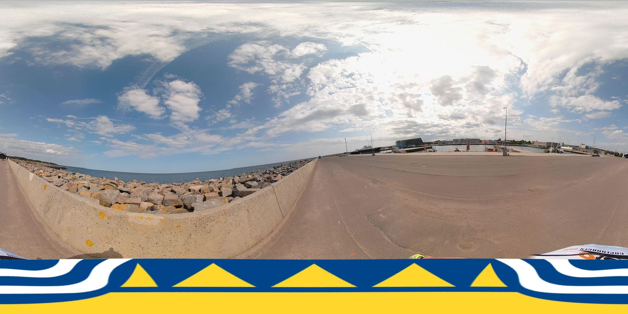 Street view near Nexø Havn, Nexø — © jenspeterhansen (CC BY-SA · Mapillary)