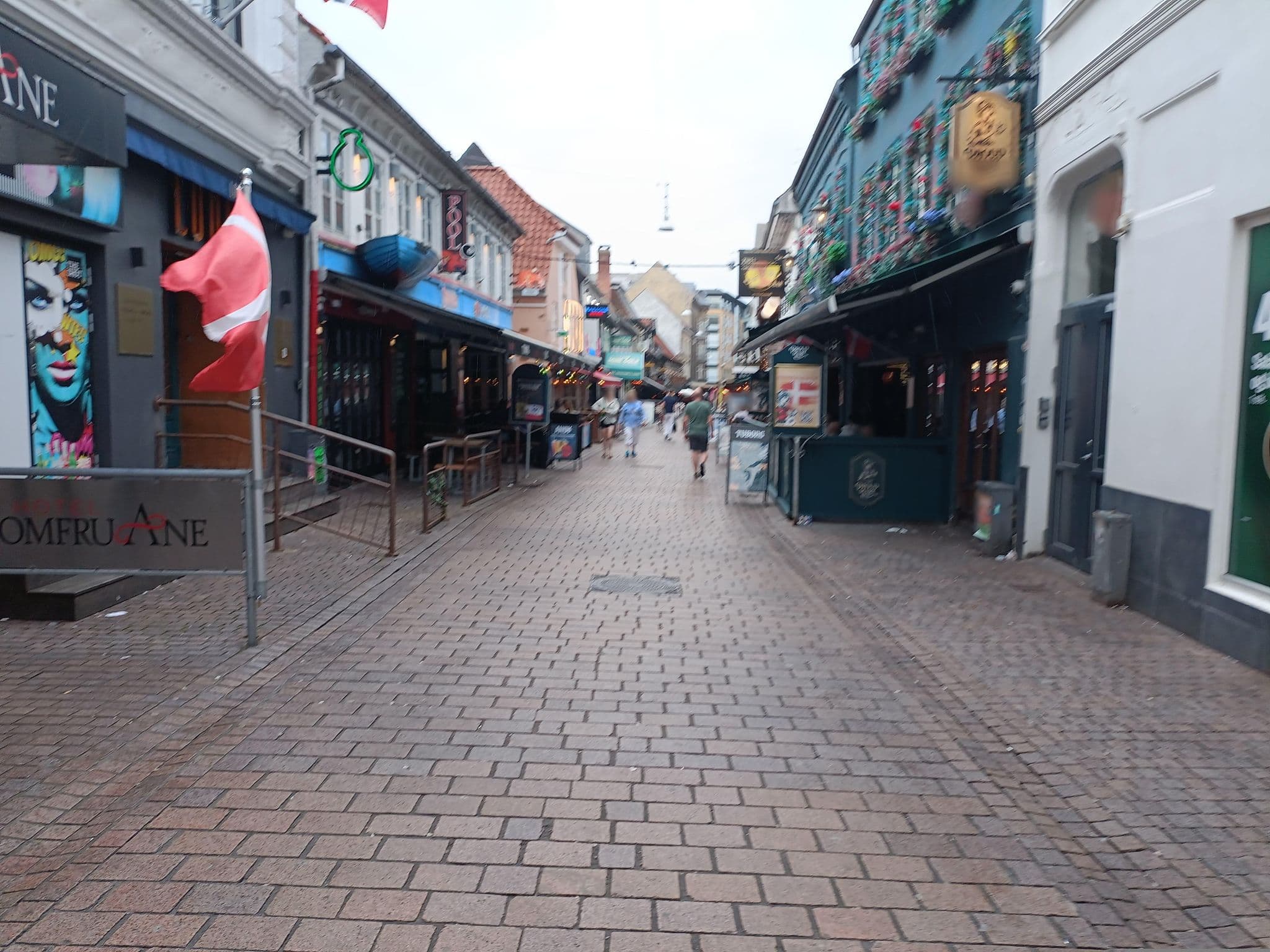 Street view near Hotel Jomfru Ane, Aalborg — © Linus_W_Frische (CC BY-SA · Mapillary)