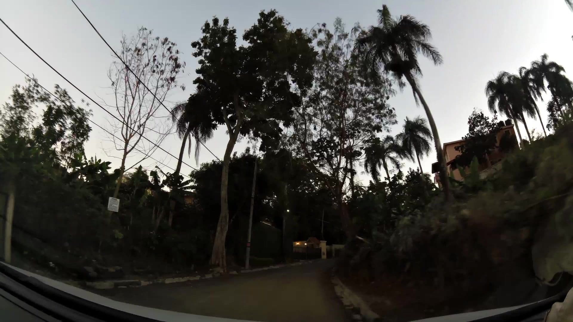 Street view near residencial  la serpentina, Cristo Rey