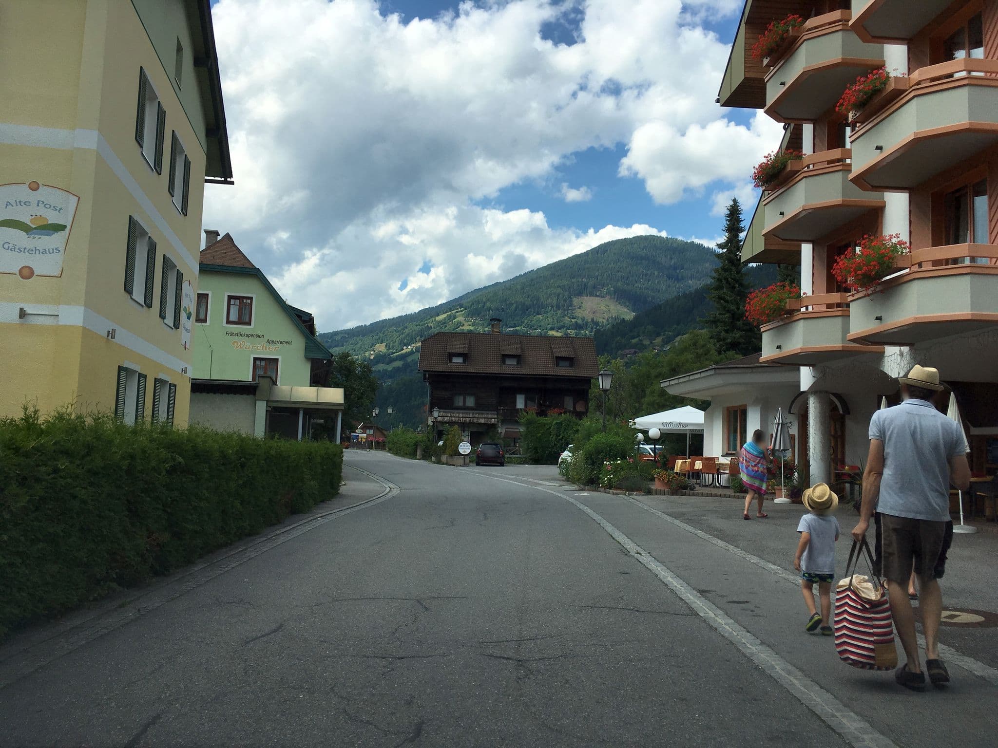 Street view near Hotel Burgstallerhof, Radenthein